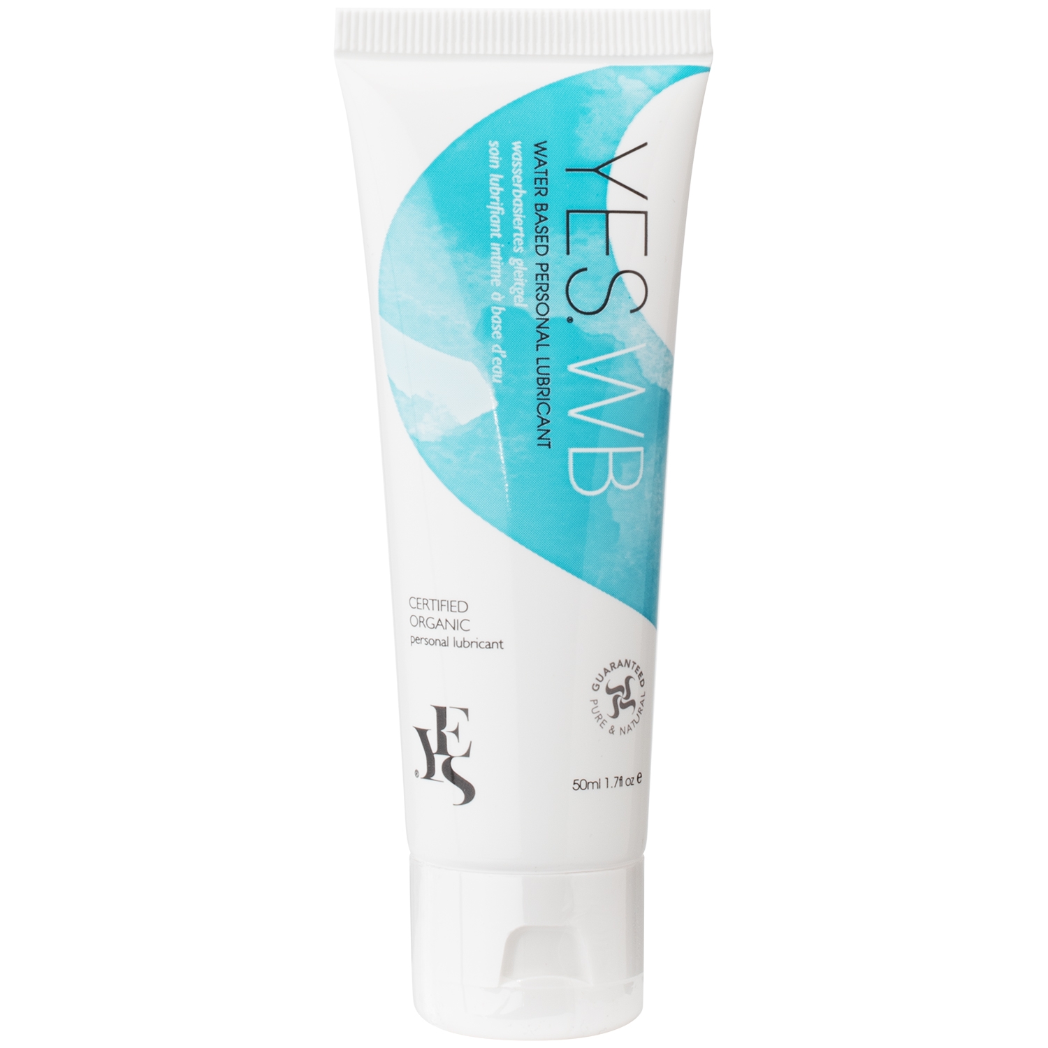 Yes Vandbaseret Intimpleje Og Glidecreme 50 Ml - Clear