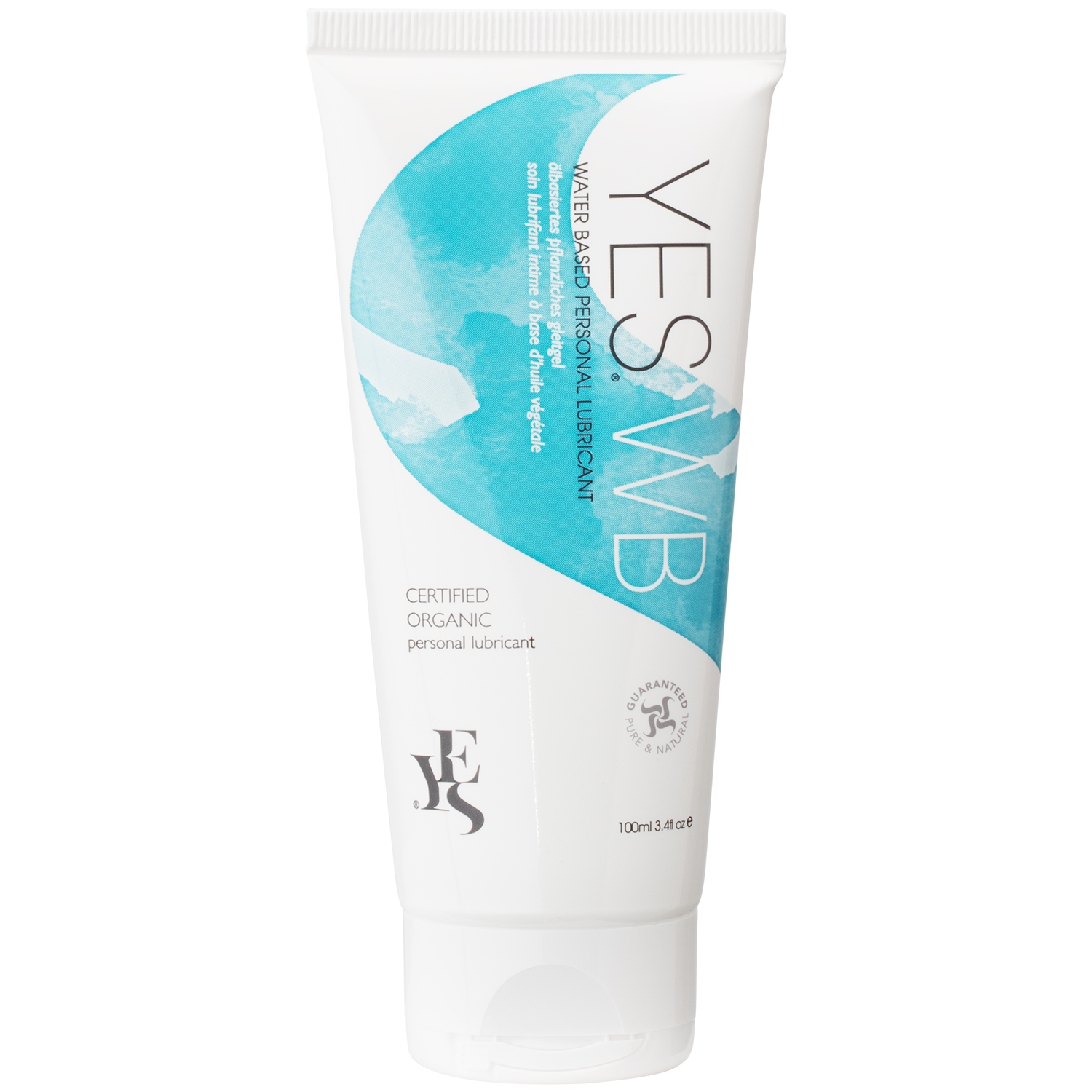 Yes Vandbaseret Intimpleje Og Glidecreme 100 Ml - Clear