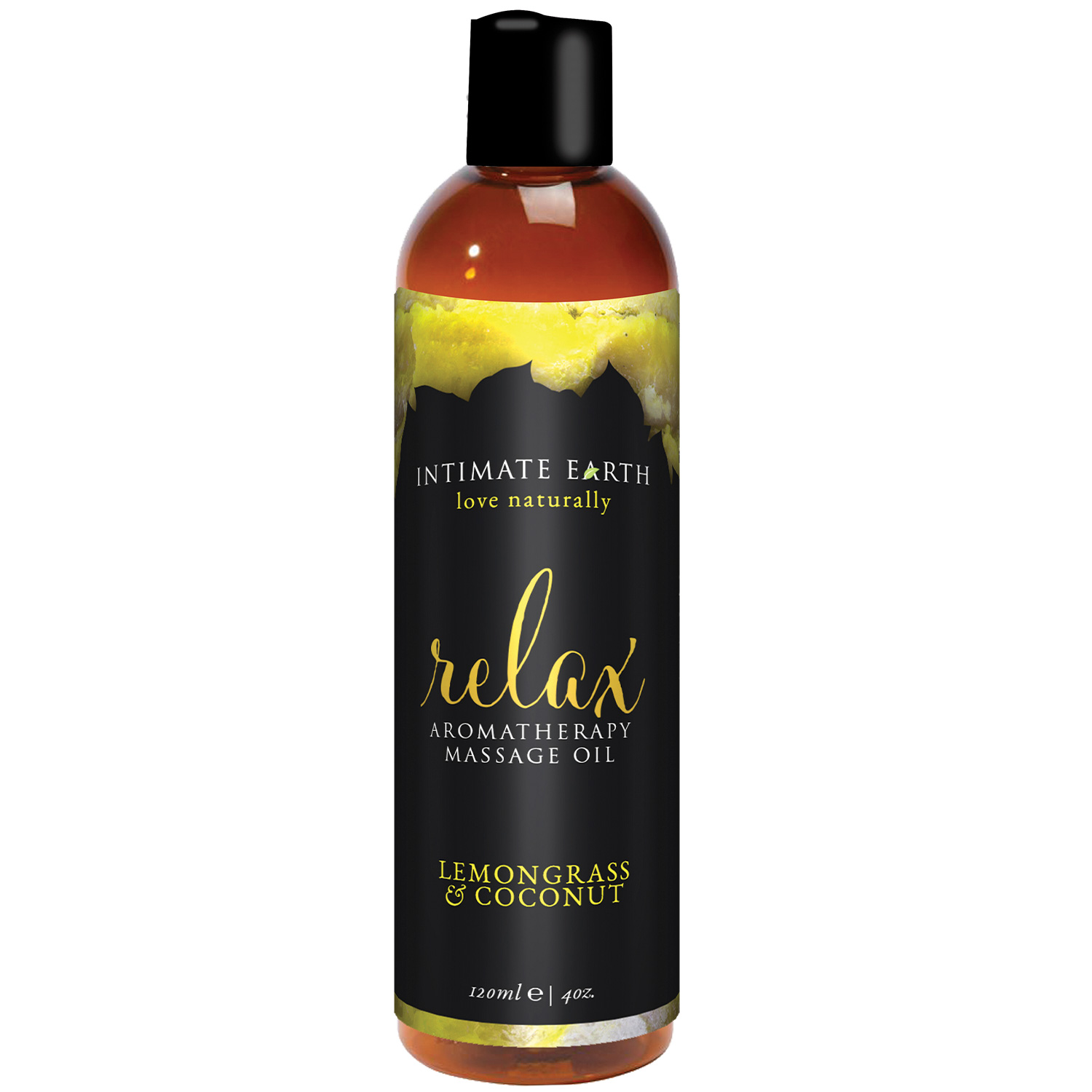 Intimate Earth økologisk Massageolie 120 Ml - Clear
