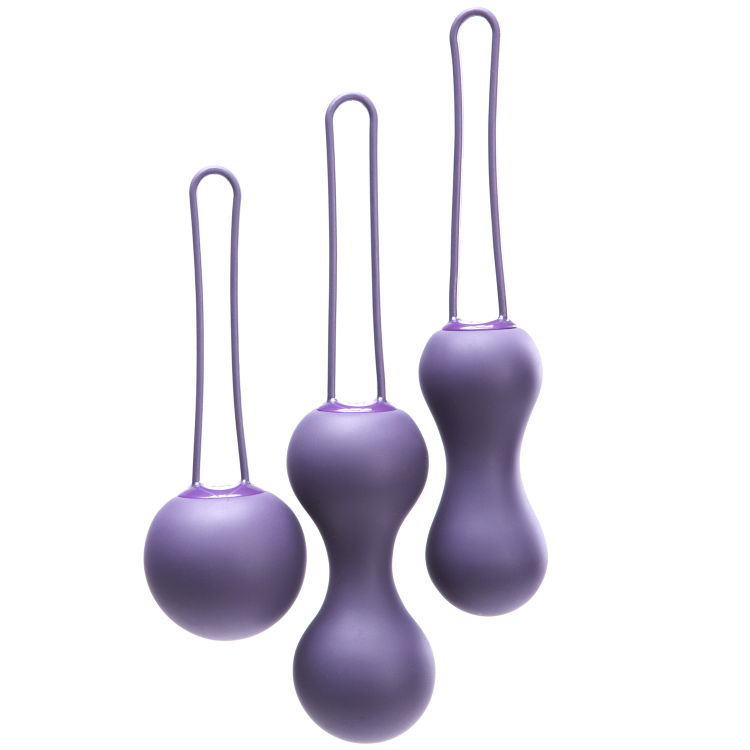Je Joue Ami Bækkenbundskugler 3 Stk - Purple
