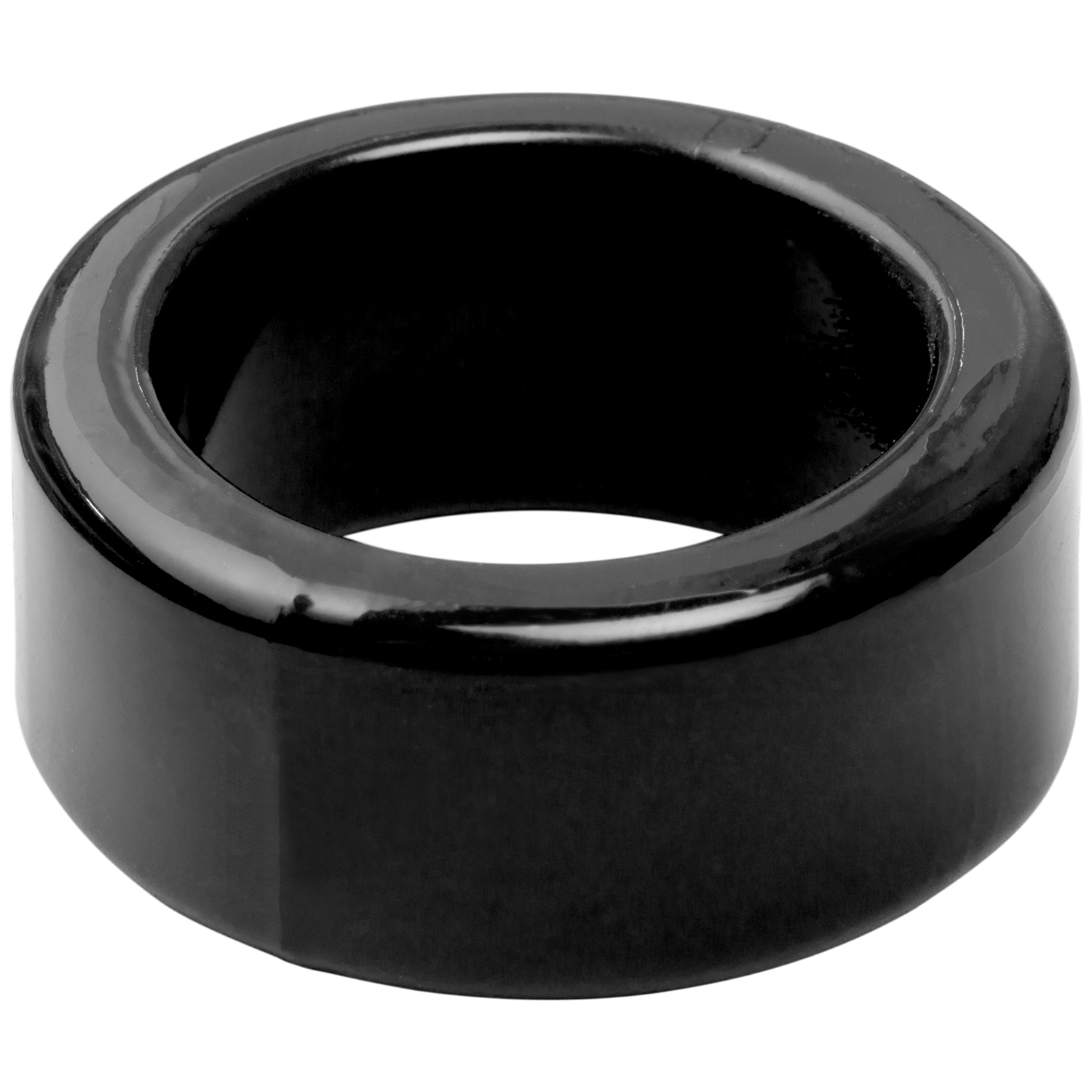 Titanmen Stretch Penis Ring - Sort
