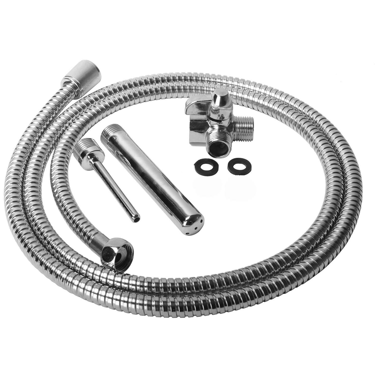 Clean Stream Shower Enema Set - Silver