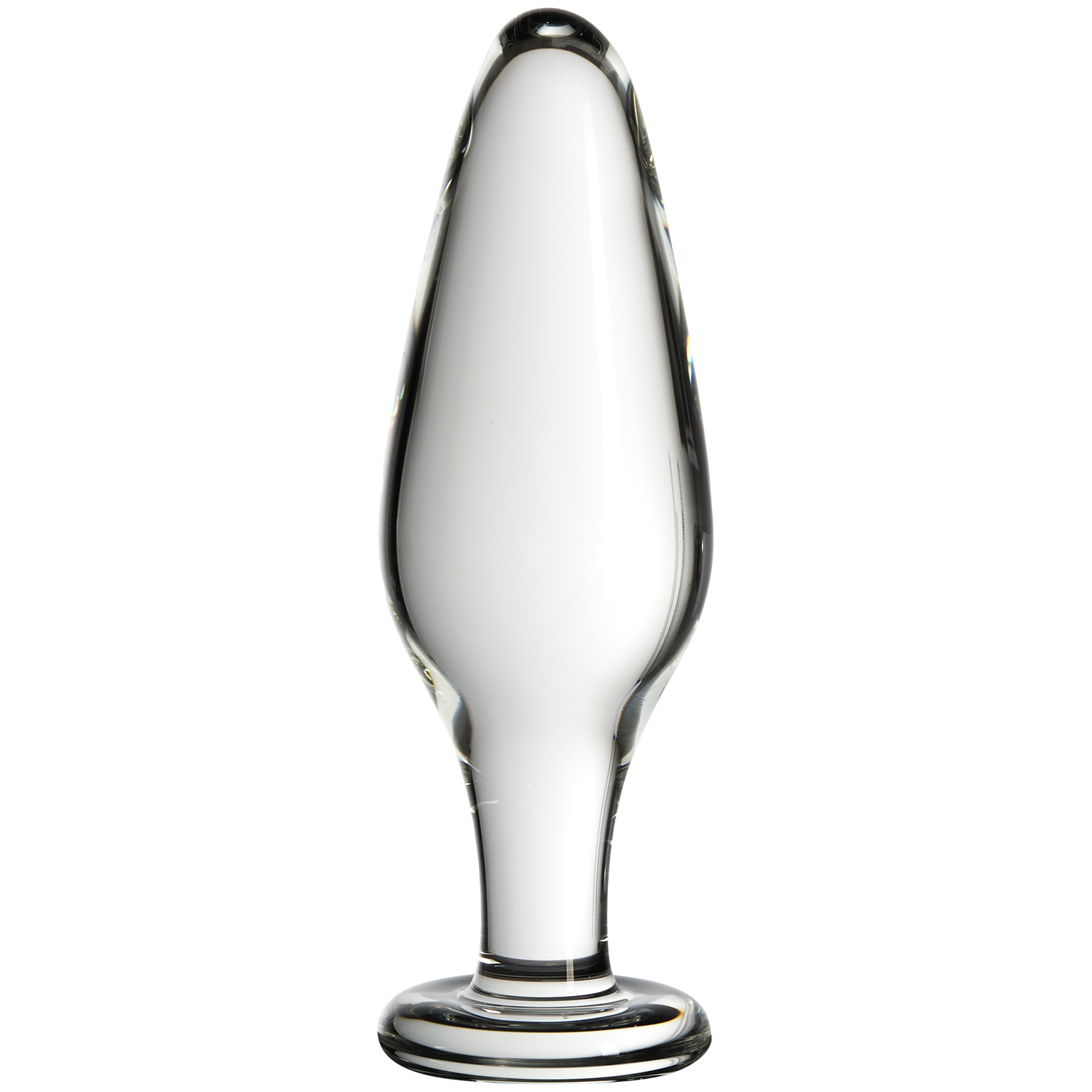 Icicles No 26 Glas Buttplug Klar - Klar