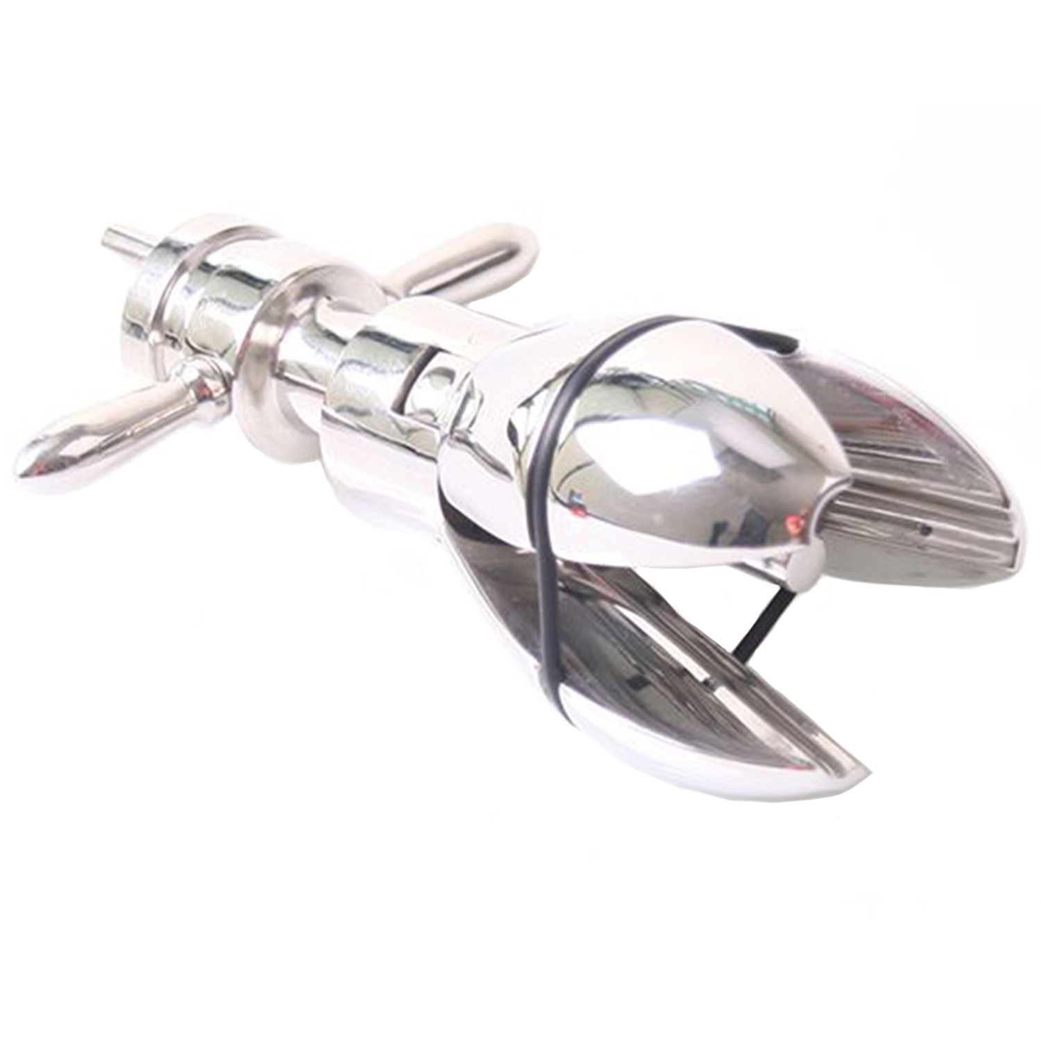 Asslock Metal Butt Plug - Silver