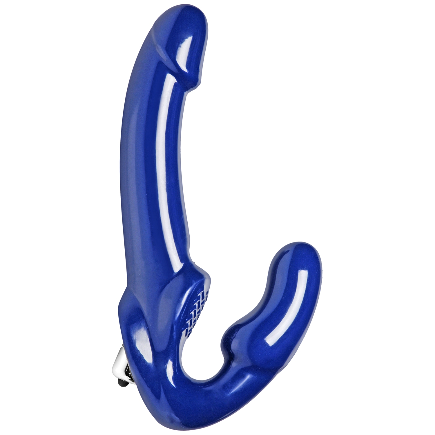 Strap U Revolver Ii Vibrerende Strapless Strap-on Dildo - Blue
