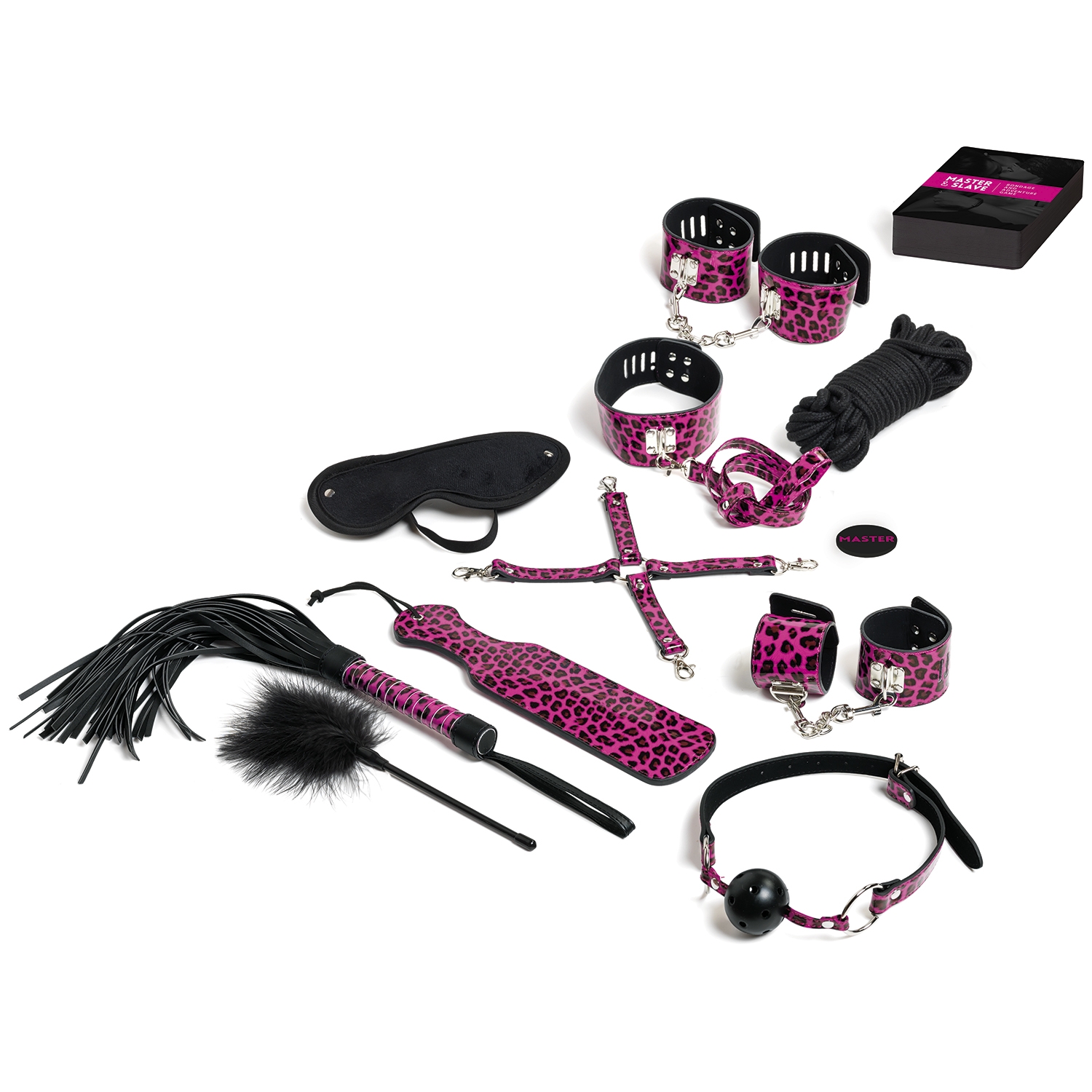 Master  Slave Bondage Spil Til Par - Rose