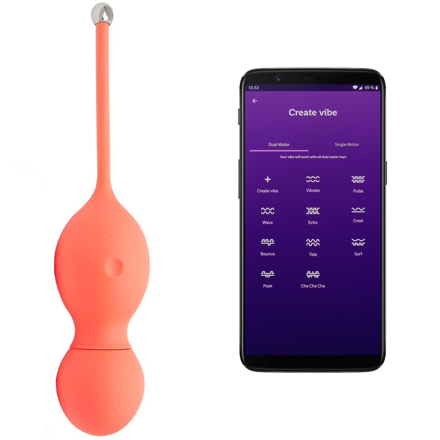 We-vibe Bloom Vibrerende Bækkenbundstræner - Orange