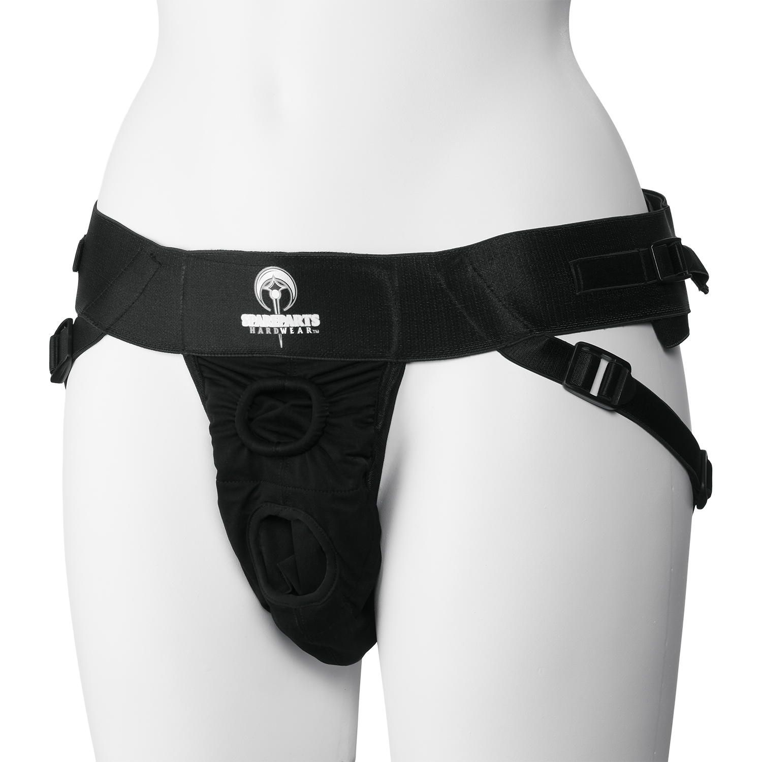 Spareparts Hardwear Deuce Magnum Harness Til Mænd - Sort - Lxl