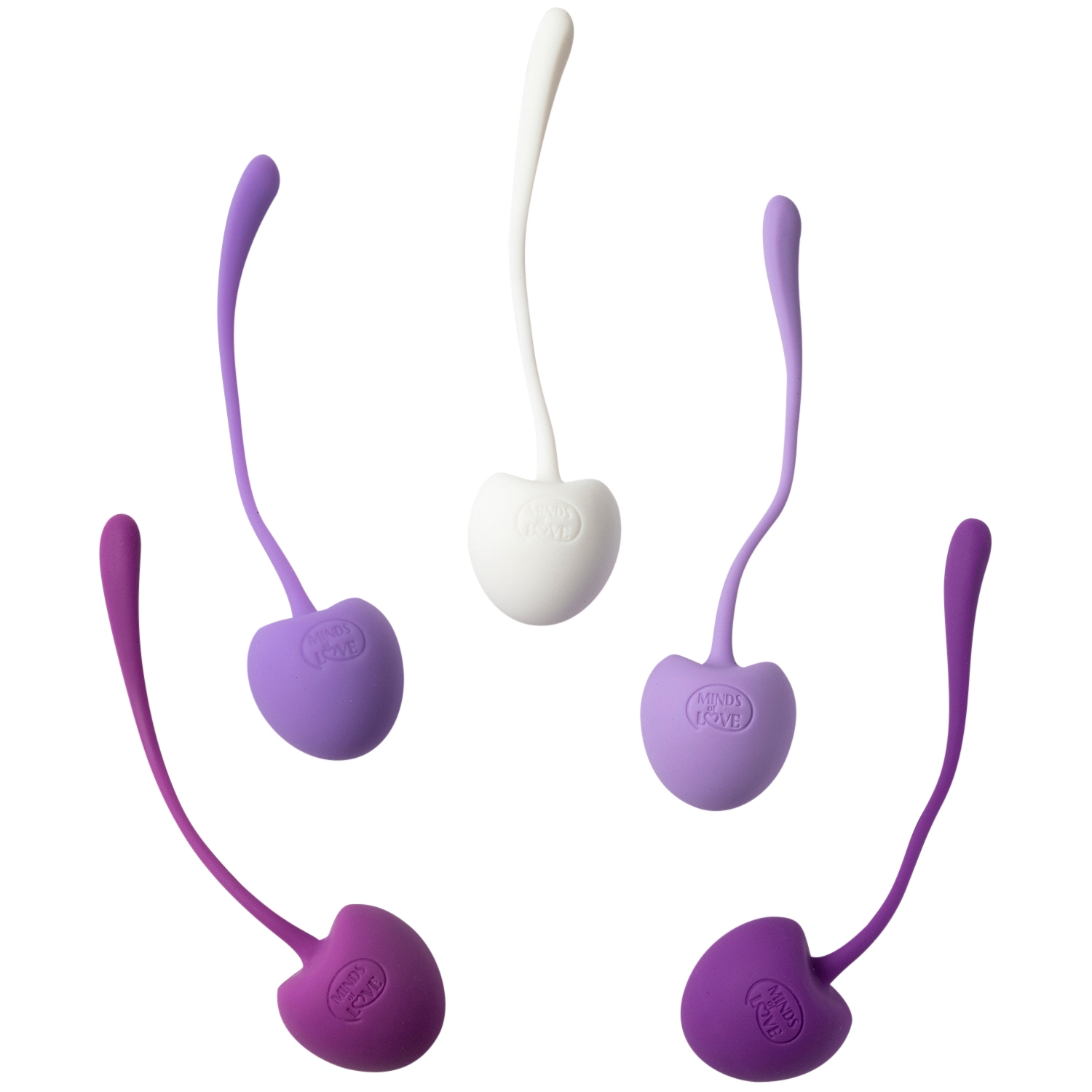 Minds Of Love Trainballs Gym Set Bækkenbundskugler - Mixed Colours
