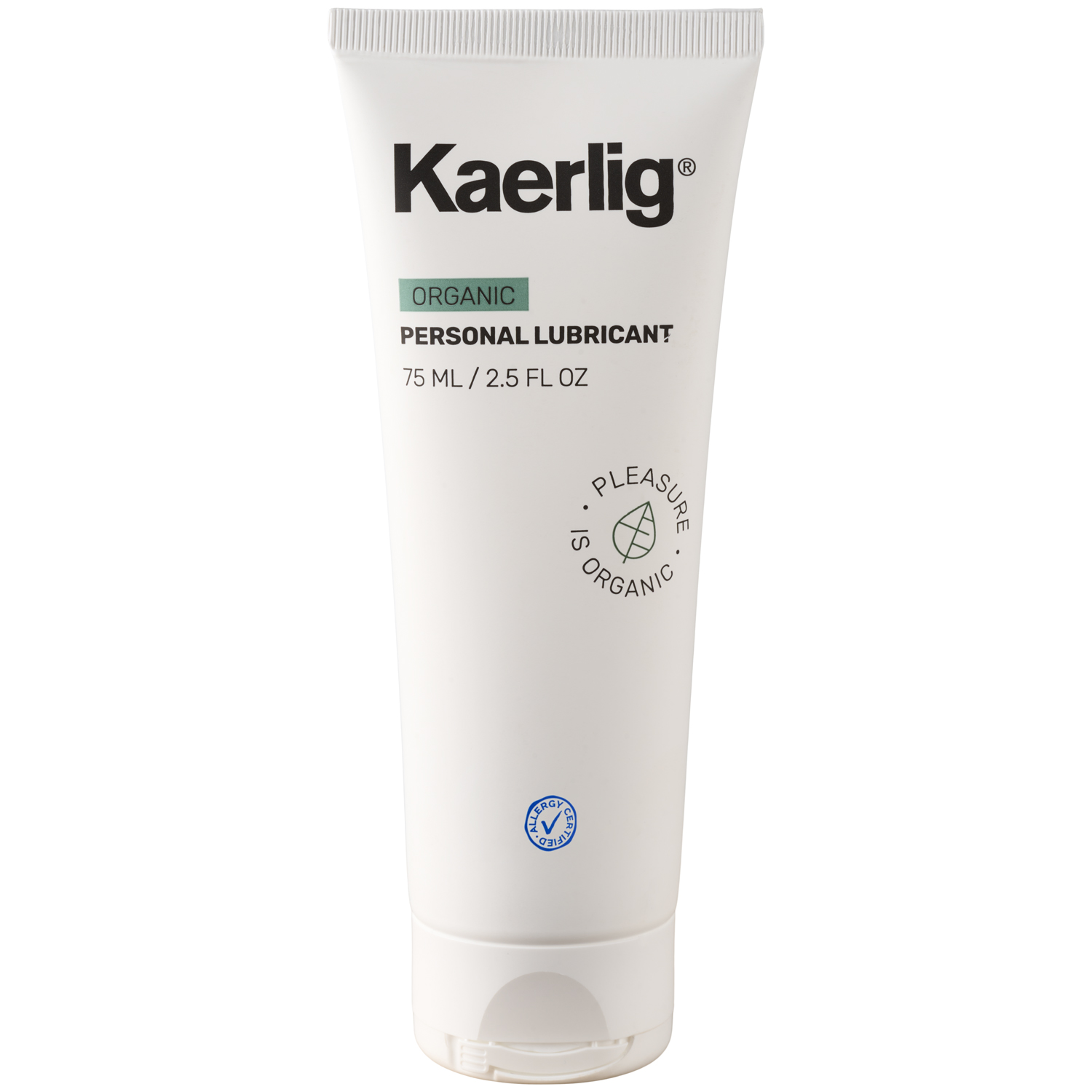 Kaerlig økologisk Vandbaseret Glidecreme 75 Ml - Clear