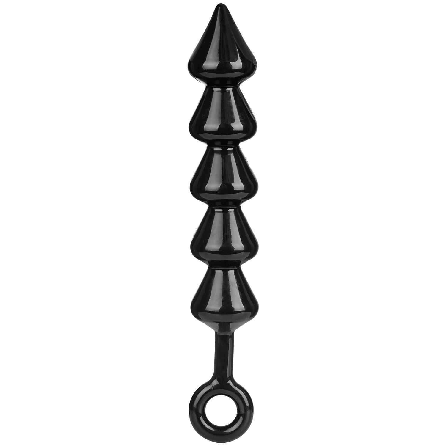 Master Series Anal Links Butt Plug L - Black