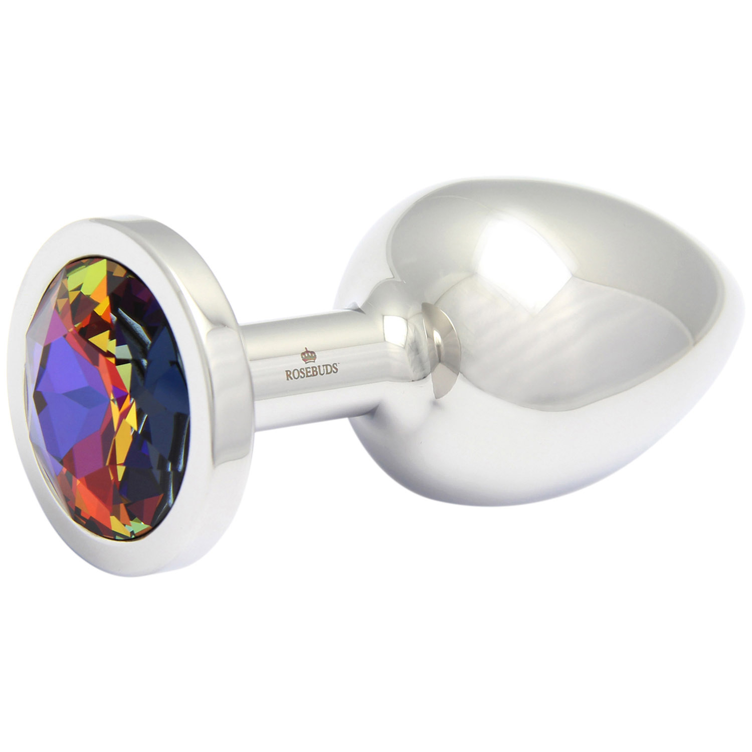 Rosebuds Volcano Plug Large - Sølv