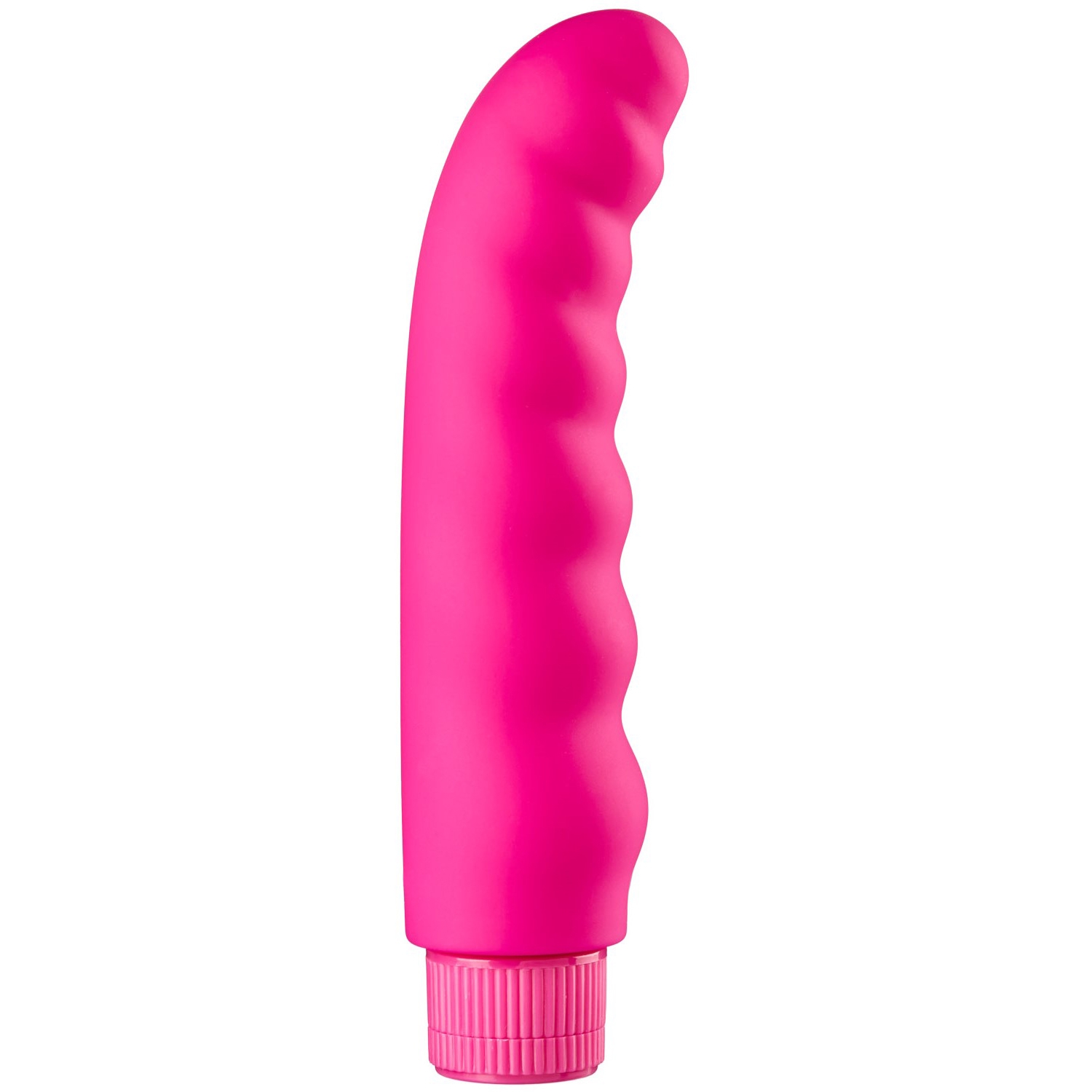 Baseks Wave Klassisk Dildo Vibrator - Rosa