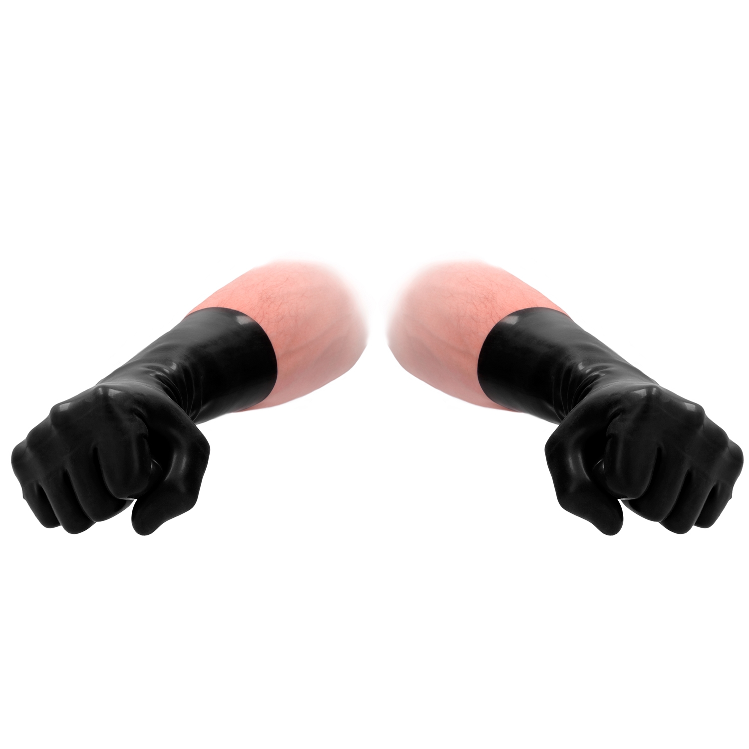 Fist It Latex Handsker One-size - Black - One Size