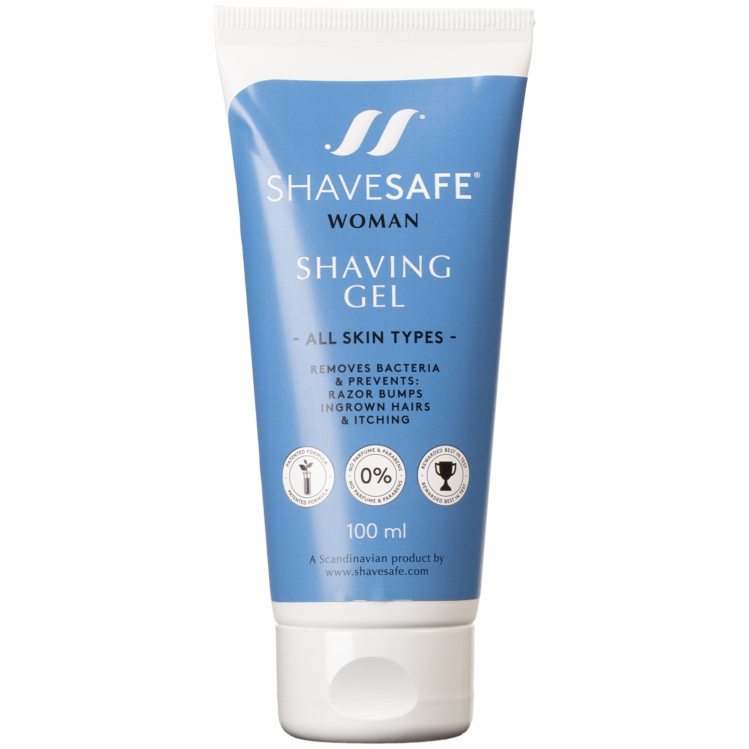 Shavesafe Gel Mod Røde Knopper 100 Ml - Clear