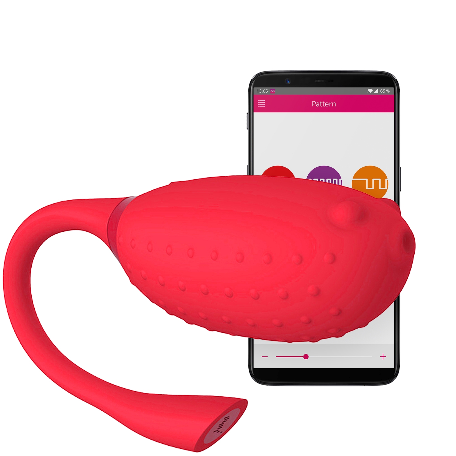 Magic Motion Fugu App-styret Vibrator - Red