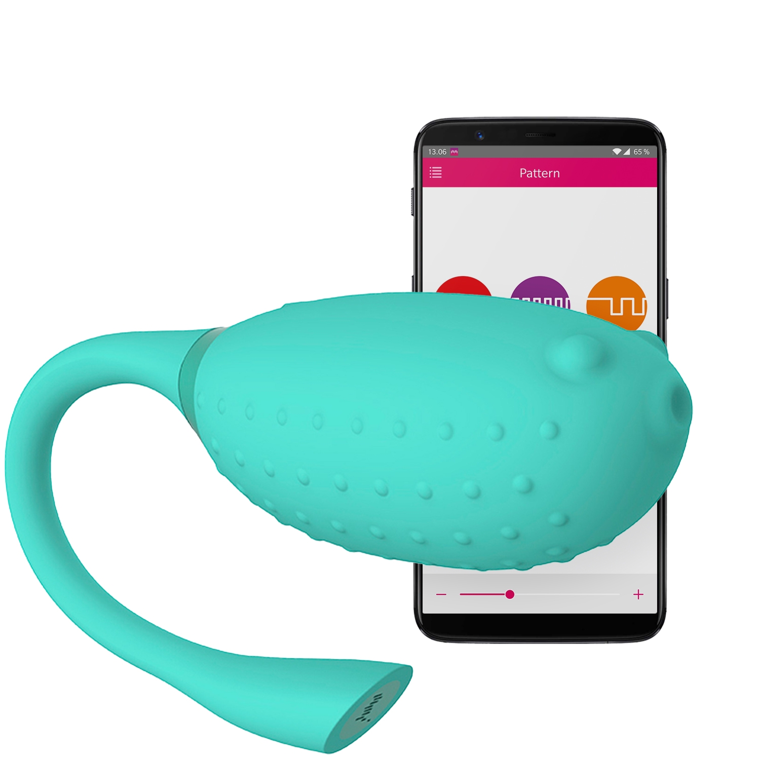 Magic Motion Fugu App-styret Vibrator - Turquoise