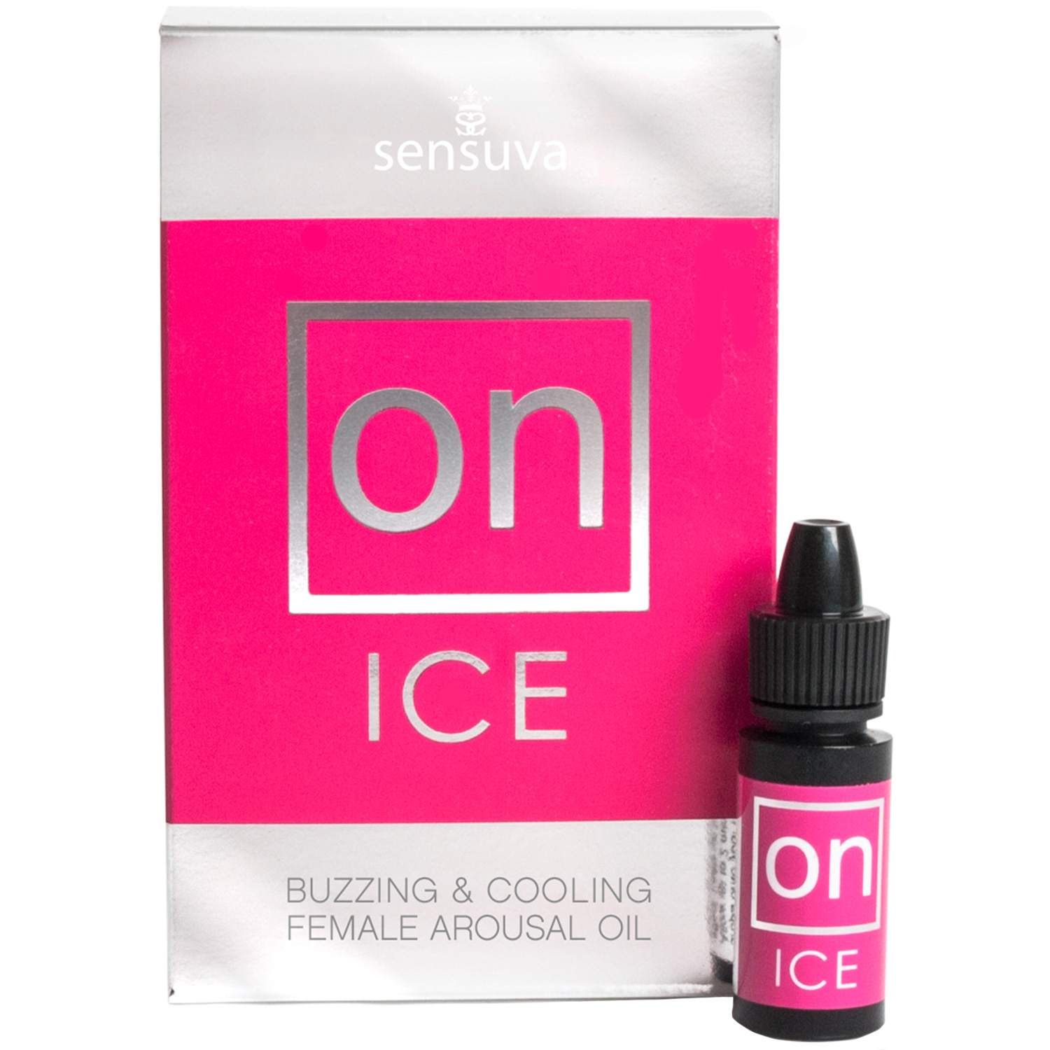 Sensuva On Ice Klitoris Stimulerings Olie 5 Ml - Clear