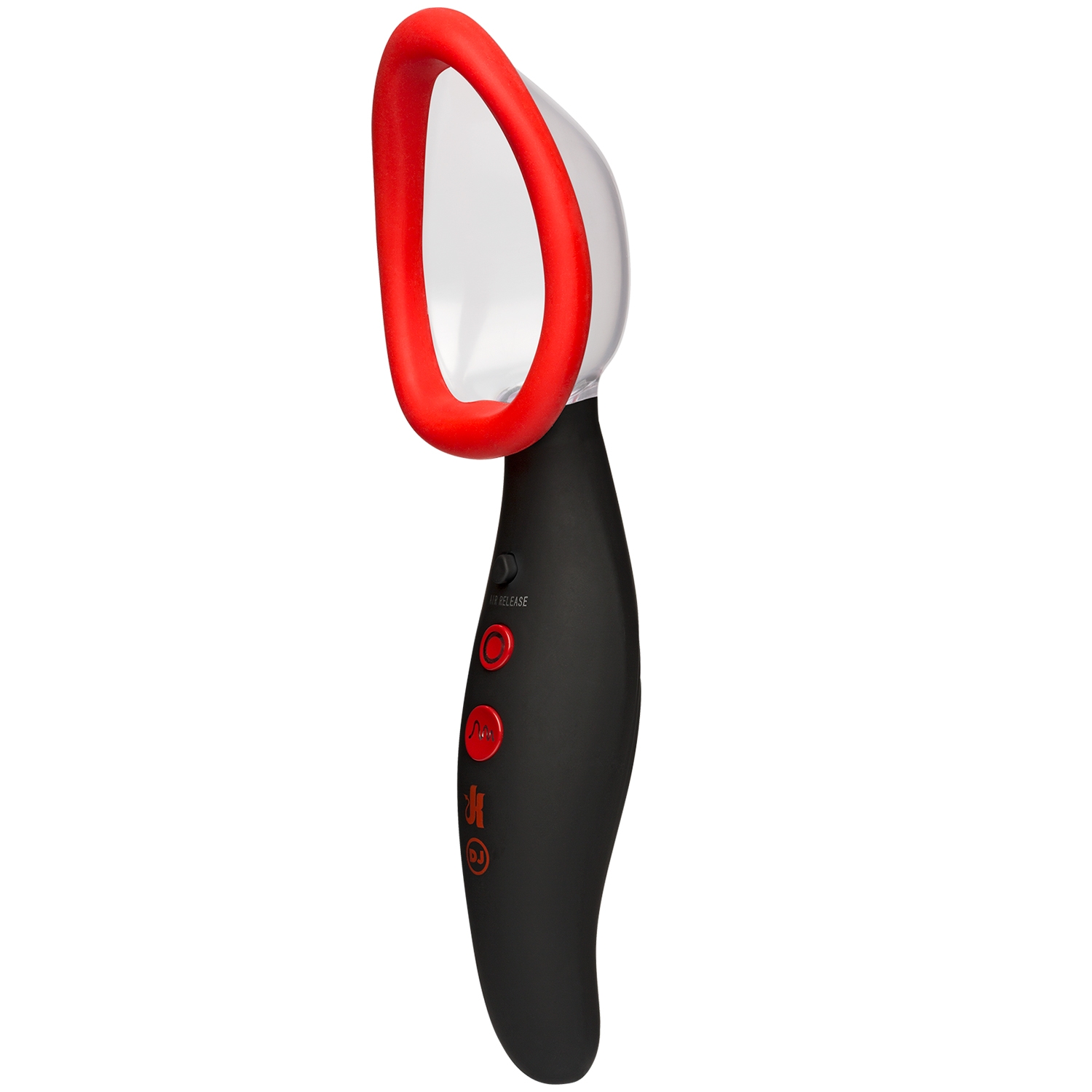 Kink Opladelig Og Vibrerende Pussy Pumpe - Black