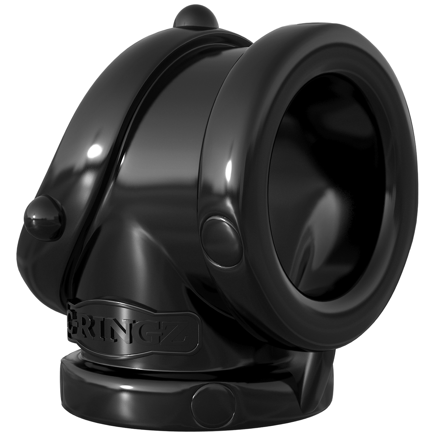 Fantasy C-ringz Rock Hard Cock Pipe - Black