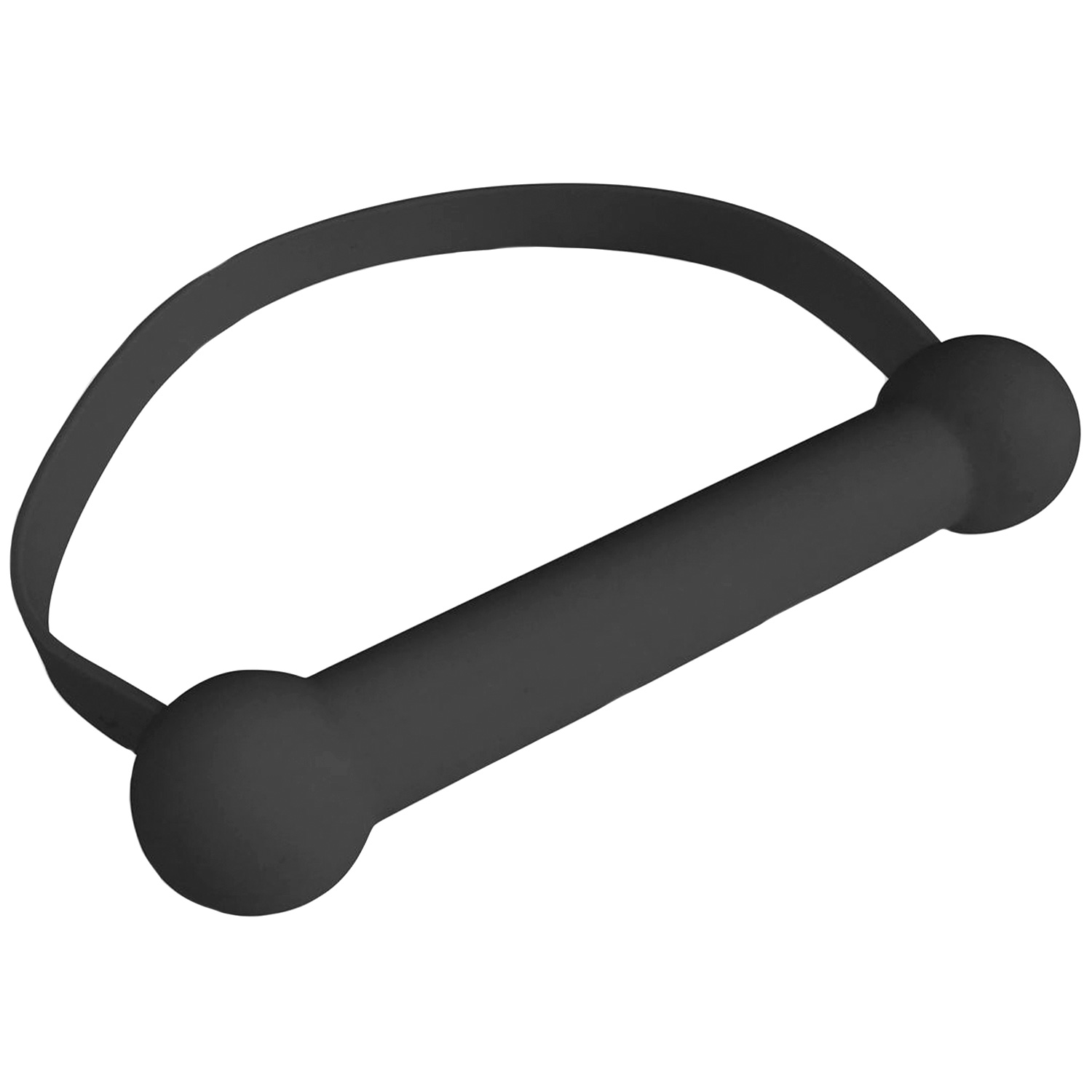 Quickie Silikone Bite Gag - Black