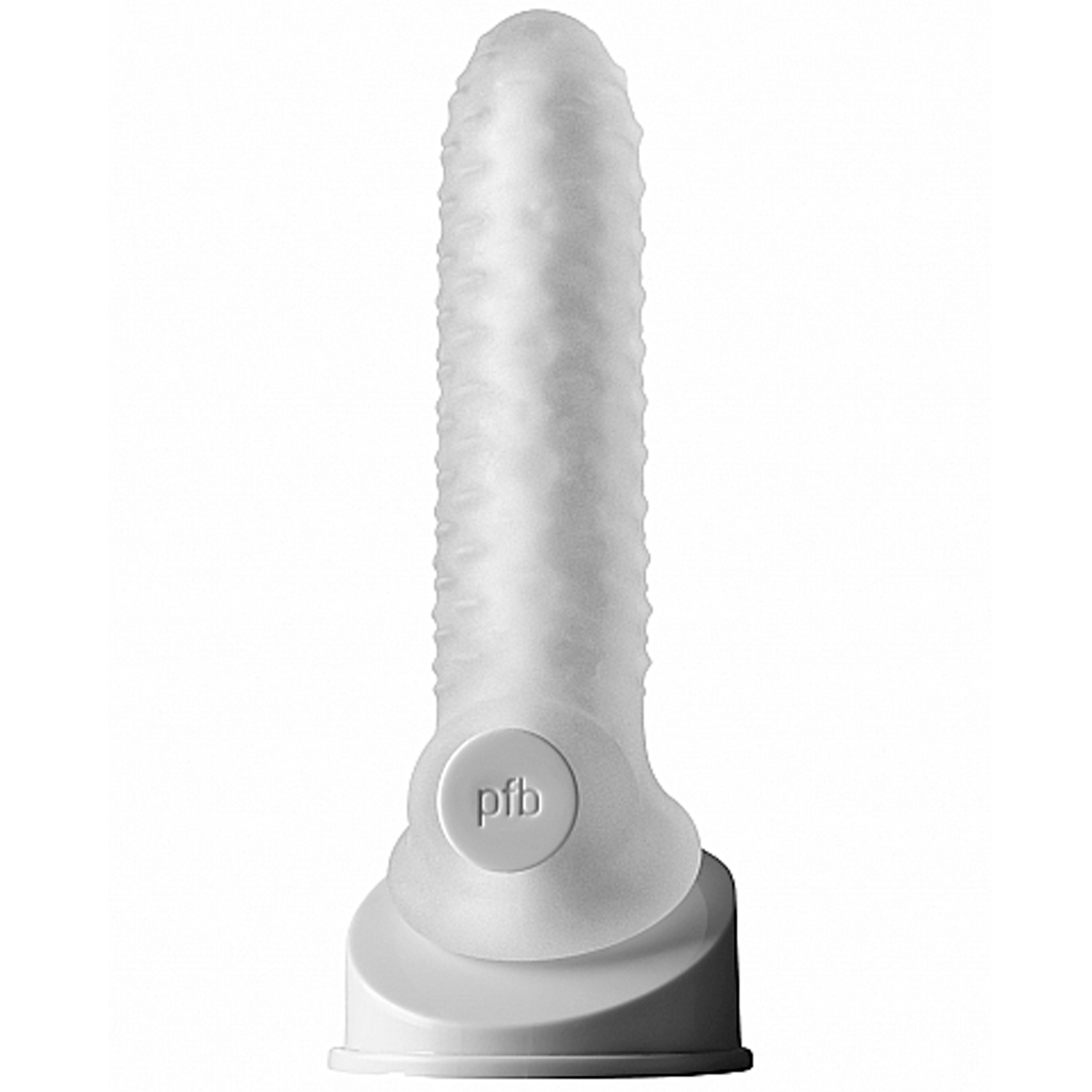 Perfect Fit Fat Boy Checker Large Penis Sleeve 165 Cm - Clear