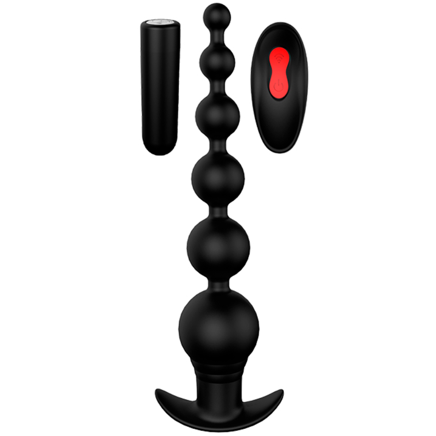 Dream Toys Cheeky Love Fjernstyret Analkæde - Sort