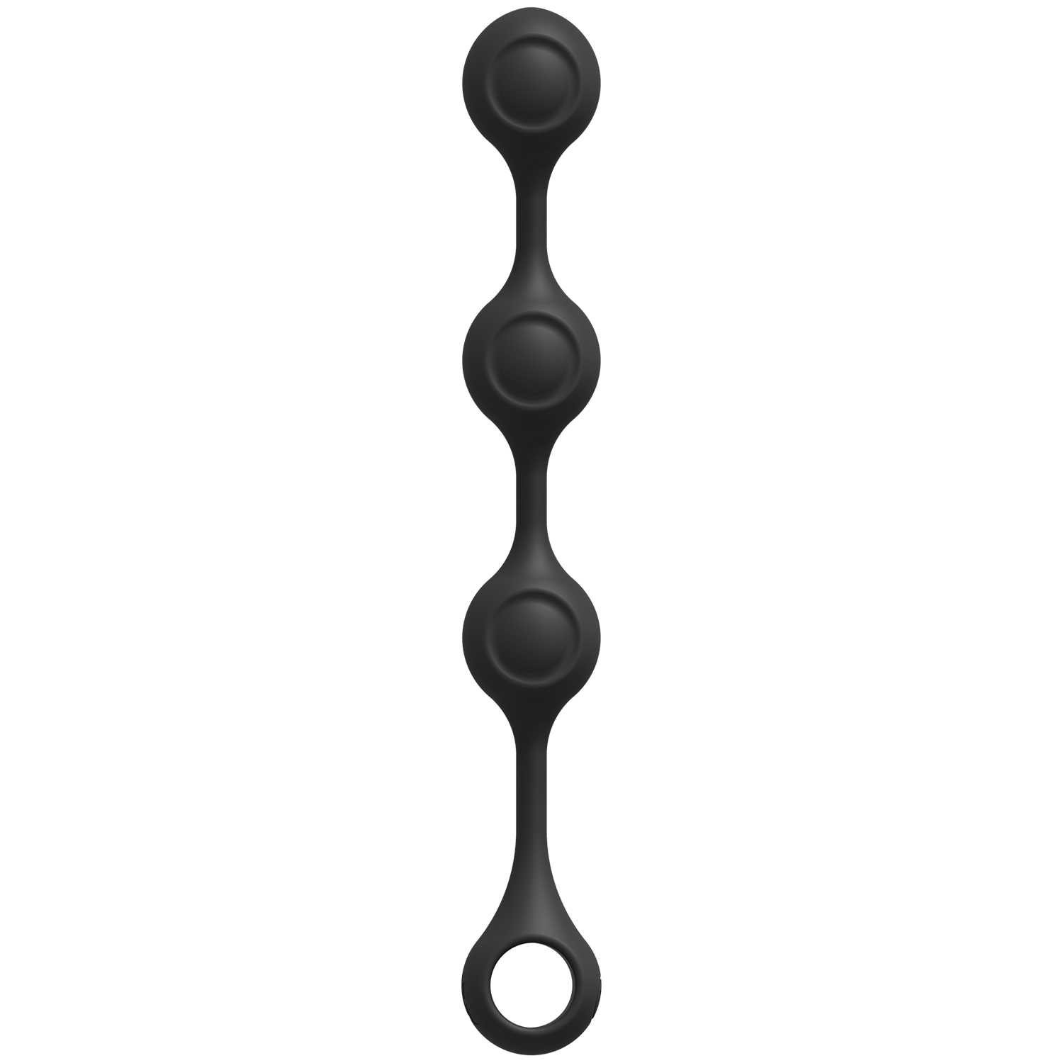 Kink Analkæde Med Indvendige Kugler - Black