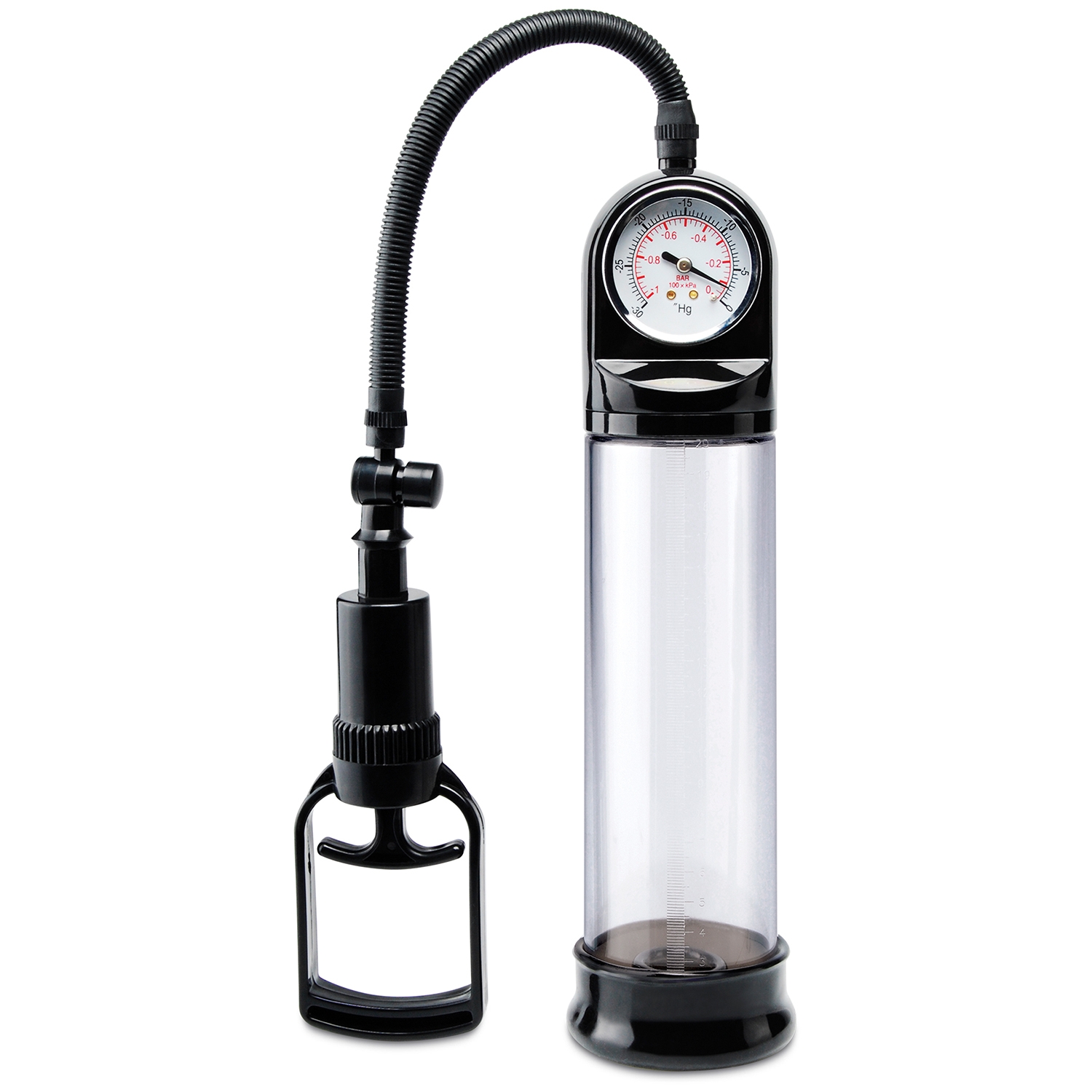 Pump Worx Accu-meter Penispumpe - Clear