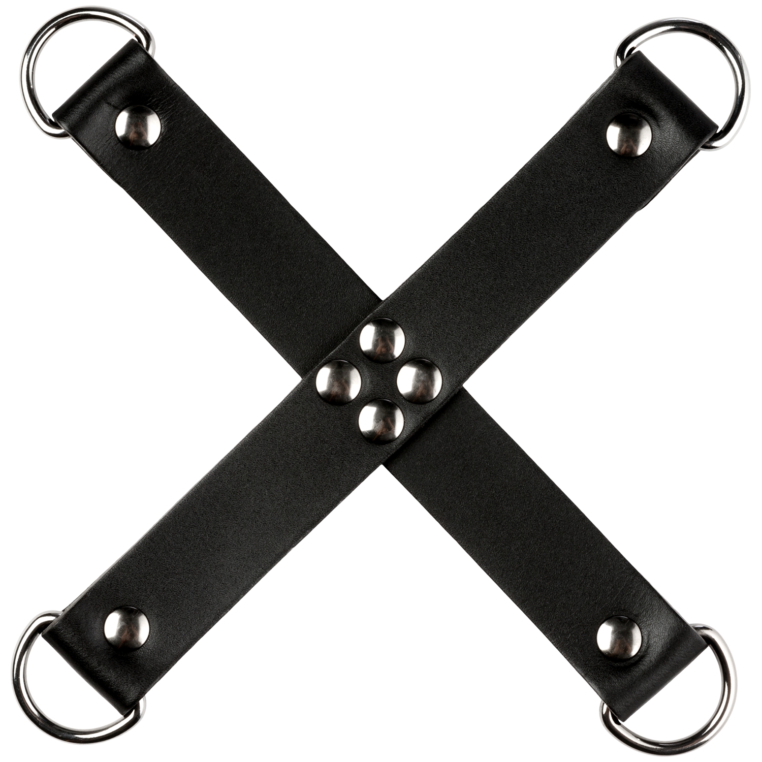 Obaie ægte Læder Klassisk Hogtie - Black