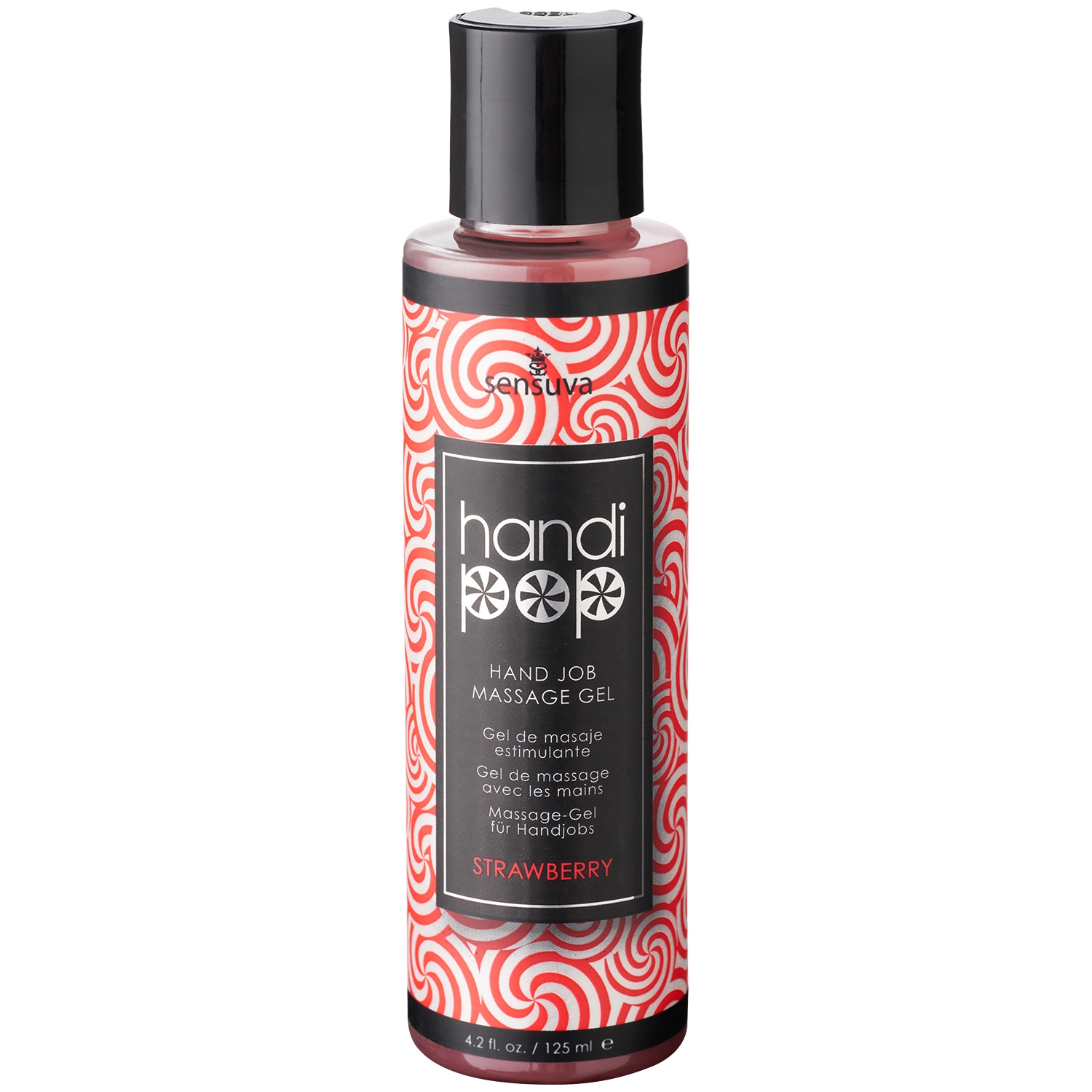 Sensuva Handipop Hand Job Massage Gel 125 Ml - Clear