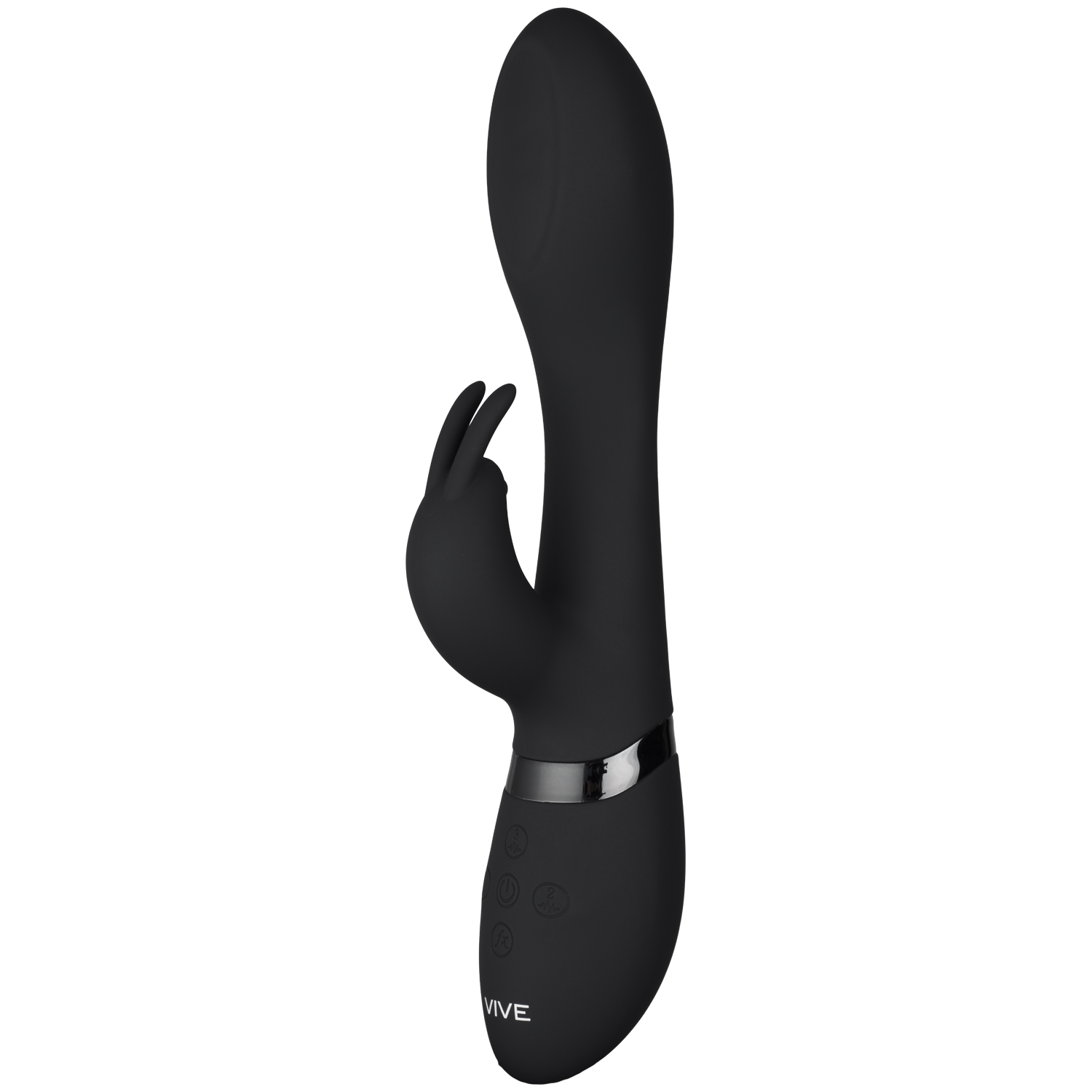 Vive Mira Opladelig Triple-action G-punkts Rabbit Vibrator - Sort