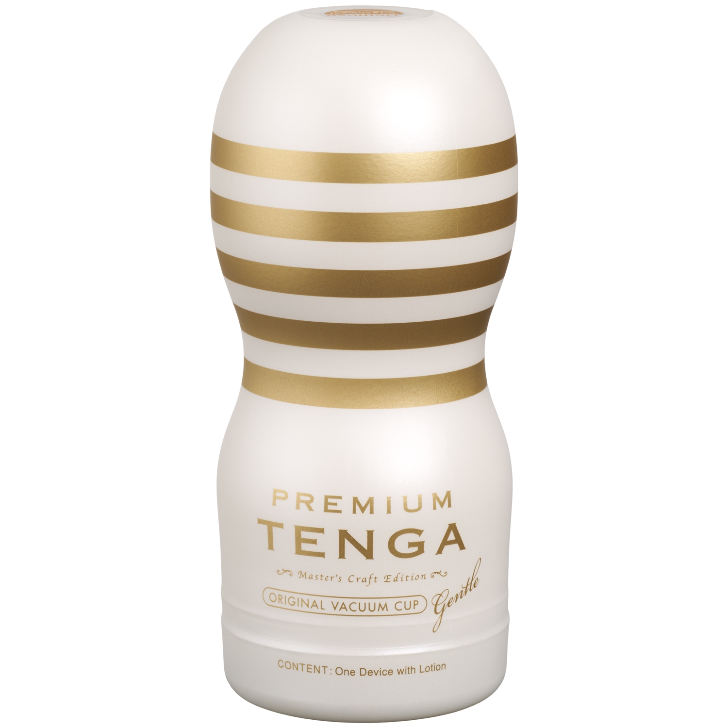 Tenga Premium Original Gentle Vacuum Cup Masturbator - White