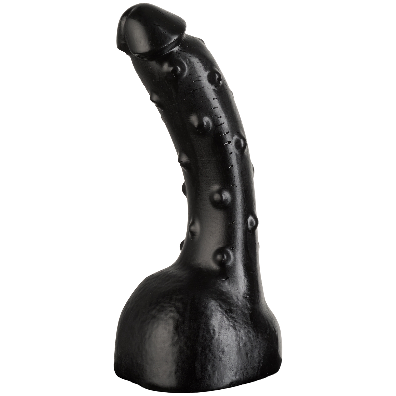 Bubble Toys Pimpy Anal Dildo 17 Cm - Black