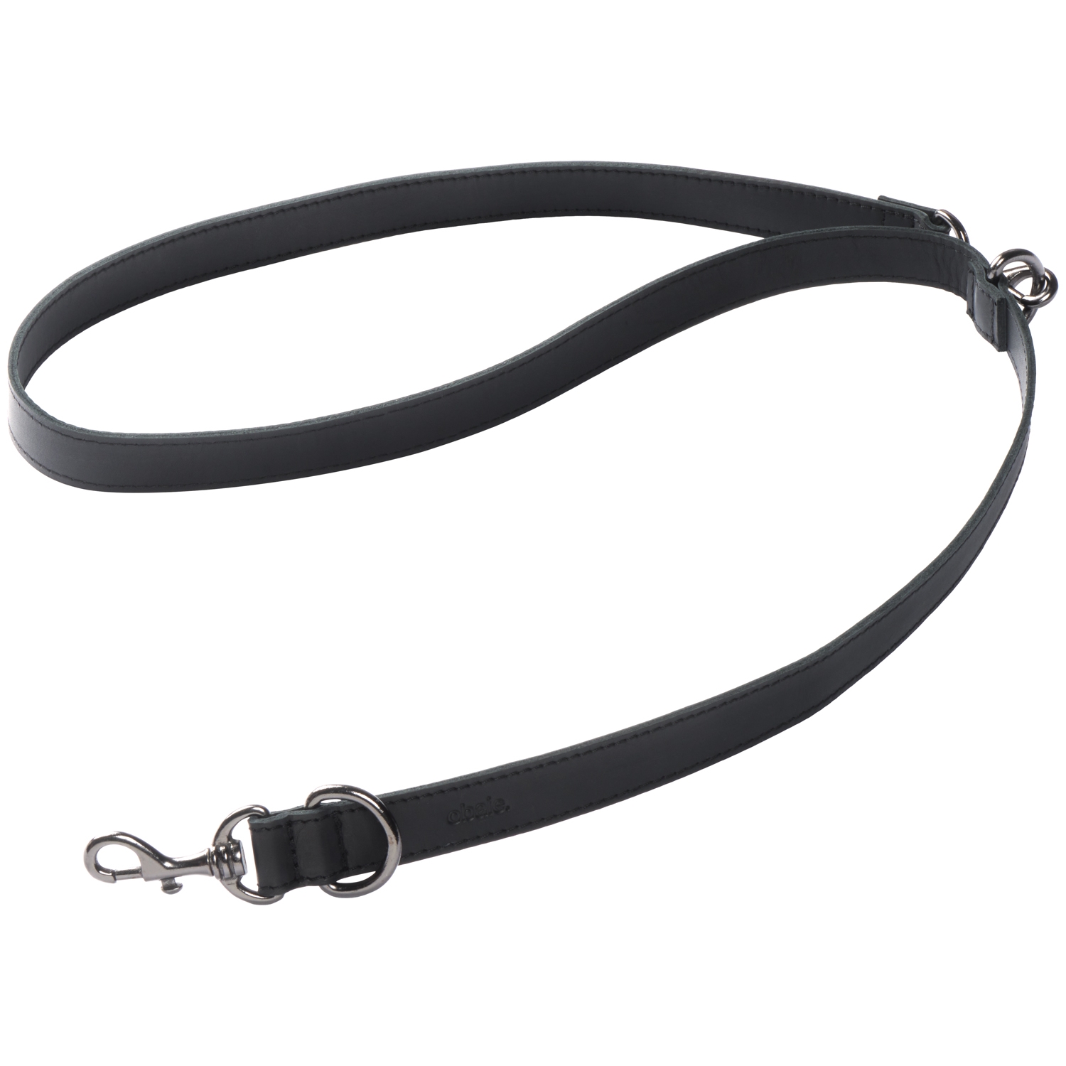 Obaie ægte Læder Premium Snor - Black