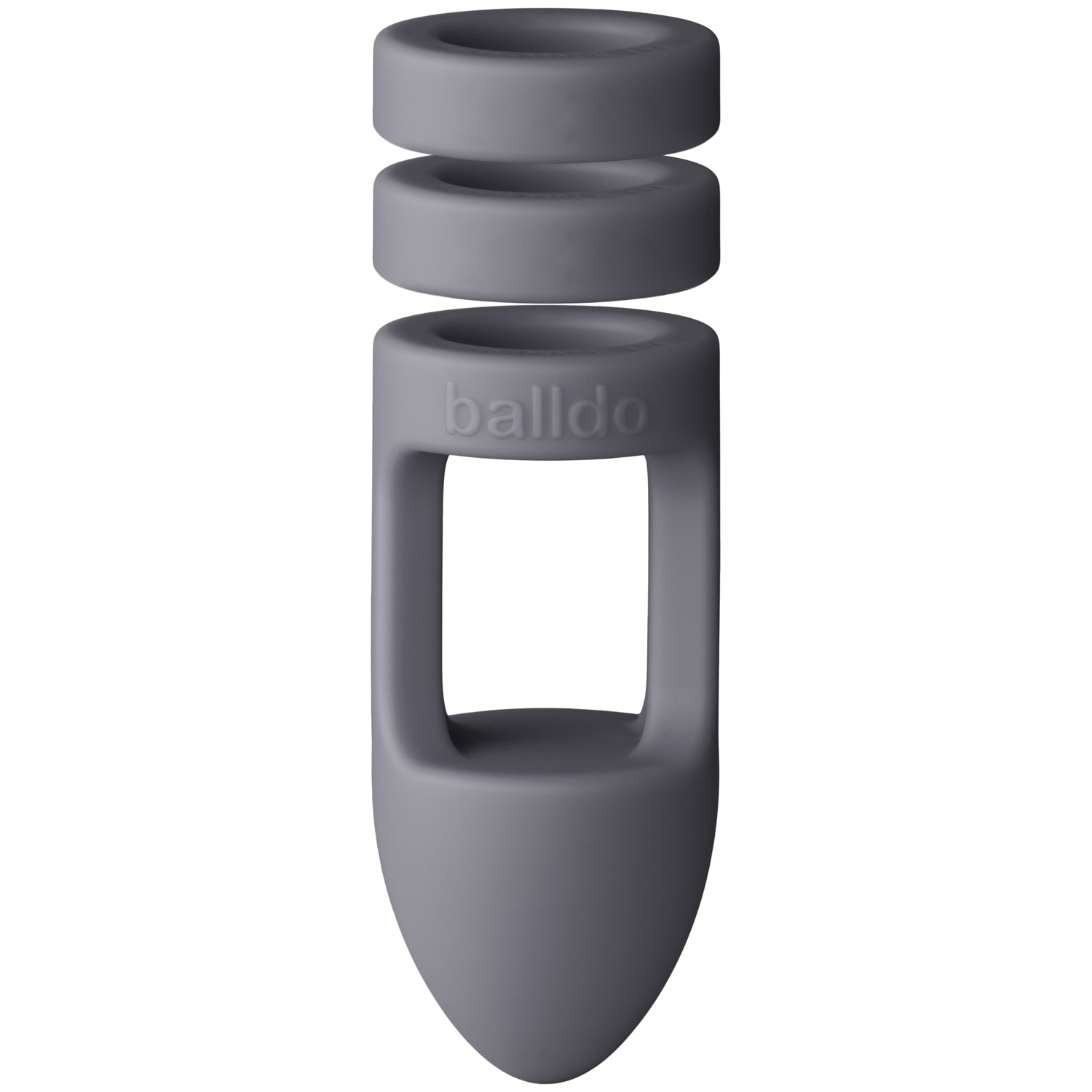 Balldo Starter Kit Testikel Dildo Sæt - Grey