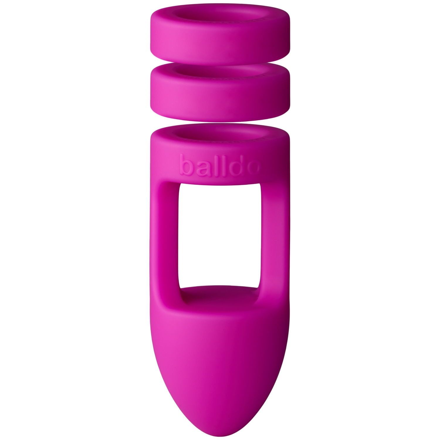 Balldo Starter Kit Testikel Dildo Sæt - Purple