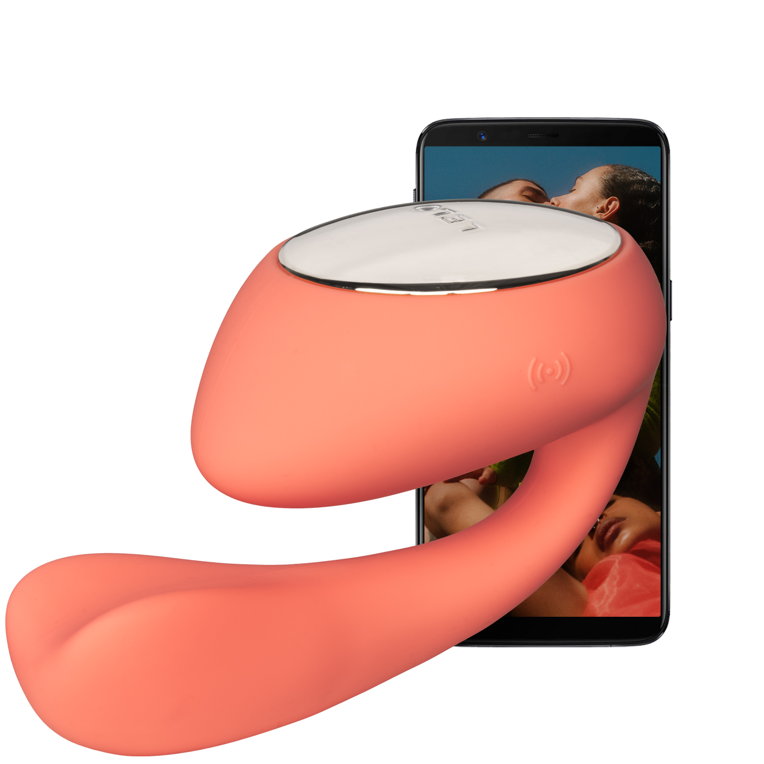 Lelo Ida Wave App-styret Wavemotion Par Vibrator - Coral