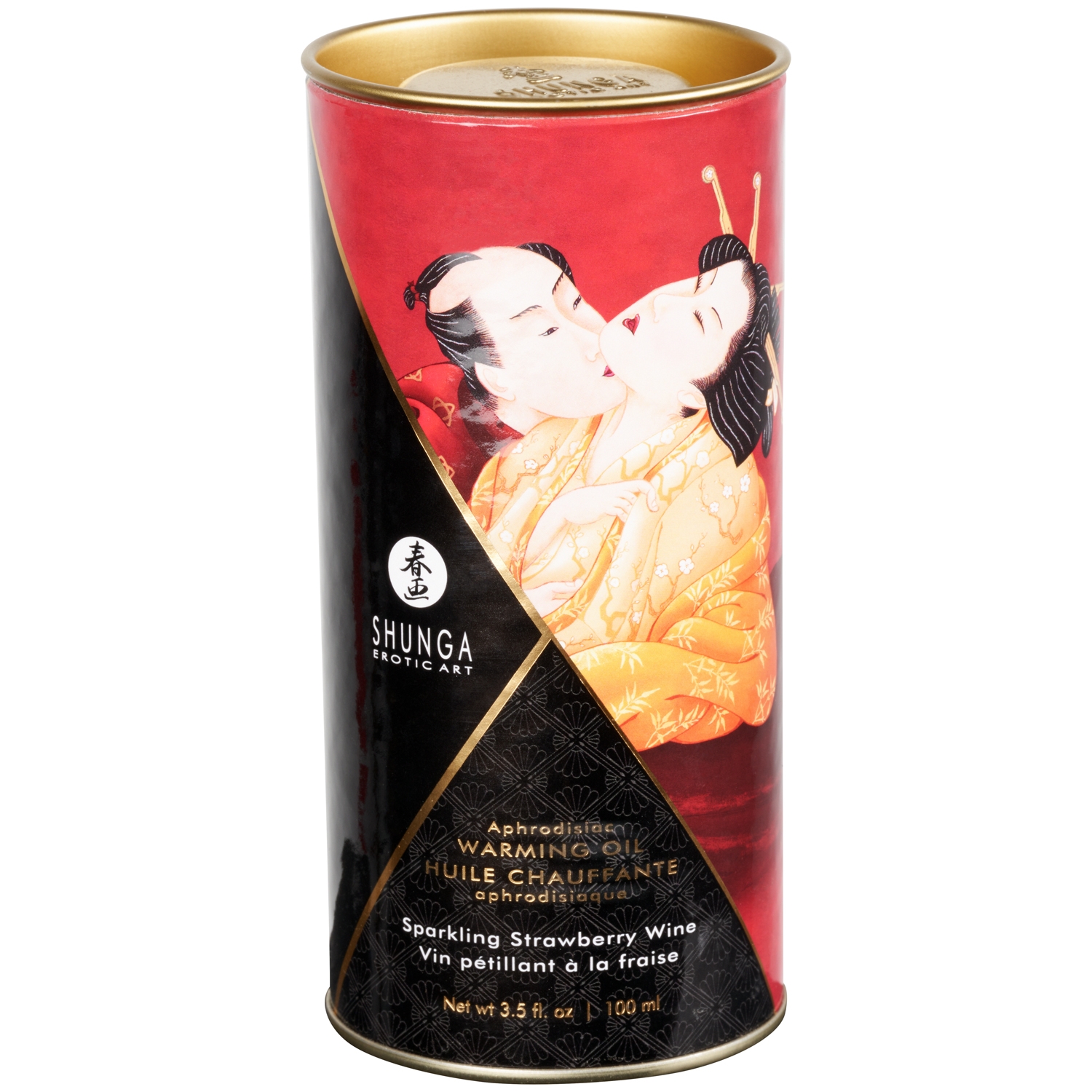 Shunga Aphrodisiac Varmende Olie 100 Ml - Red