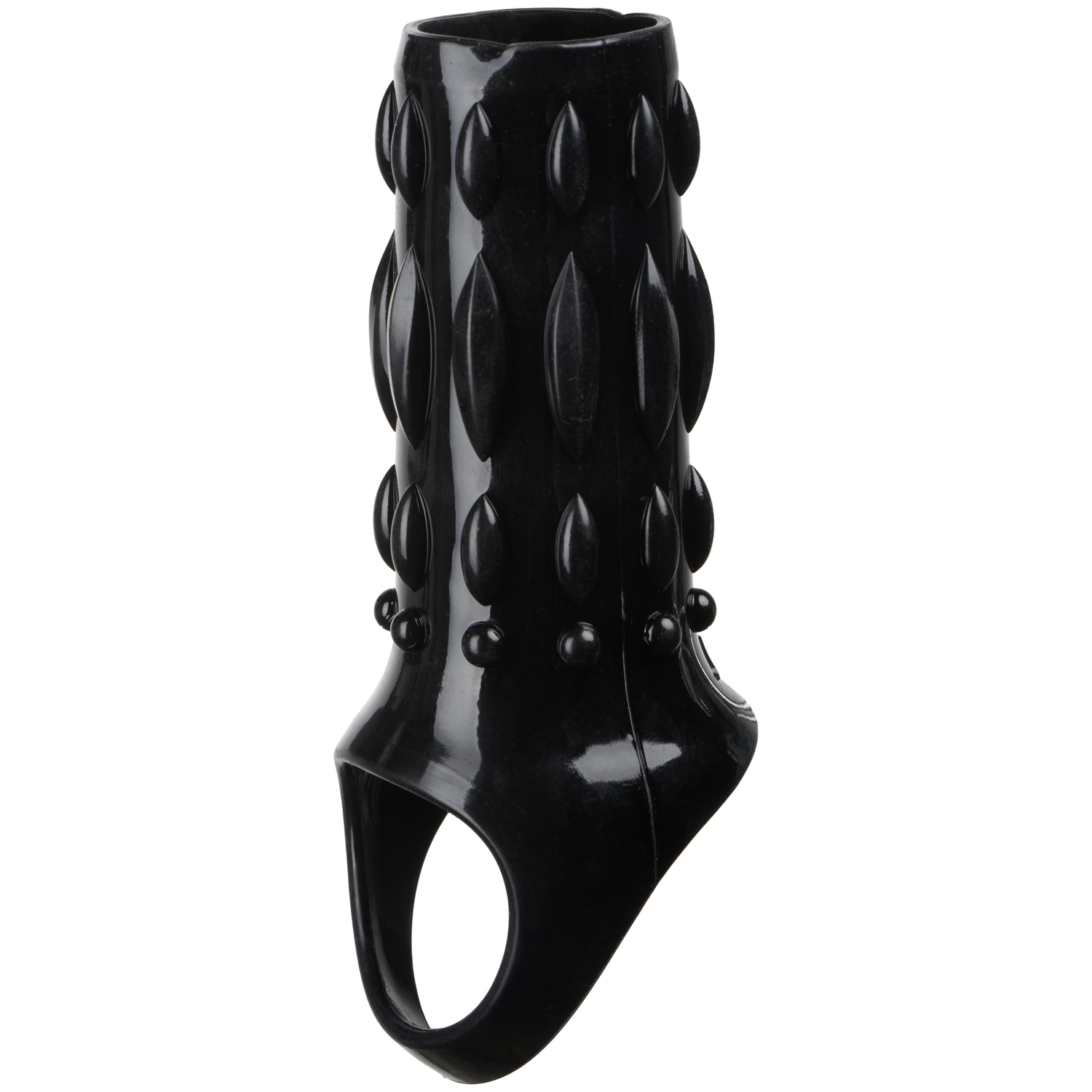 Baseks Nubby Penis Sleeve - Sort