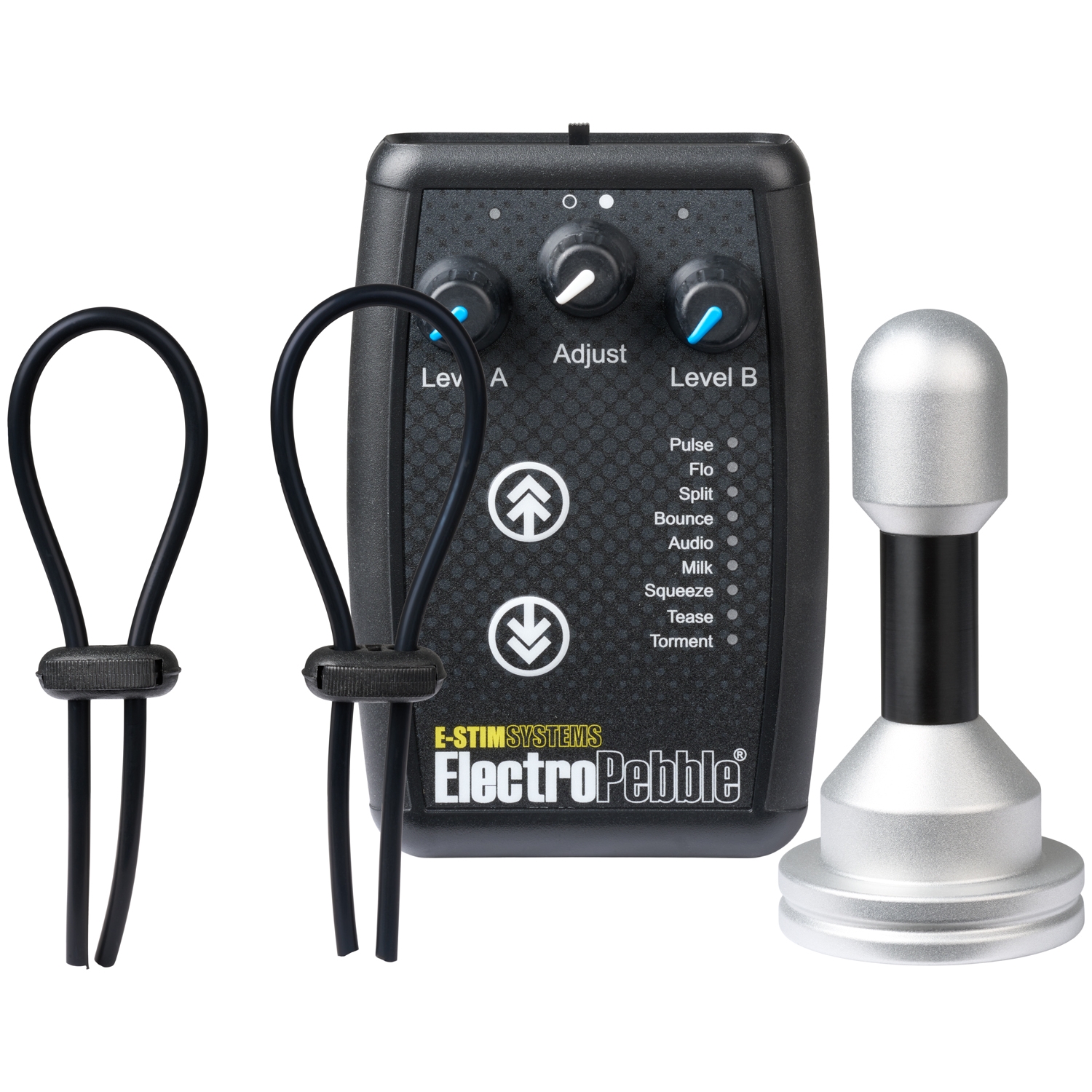 E-stim Electropebble Xpf Power Box Sæt - Black