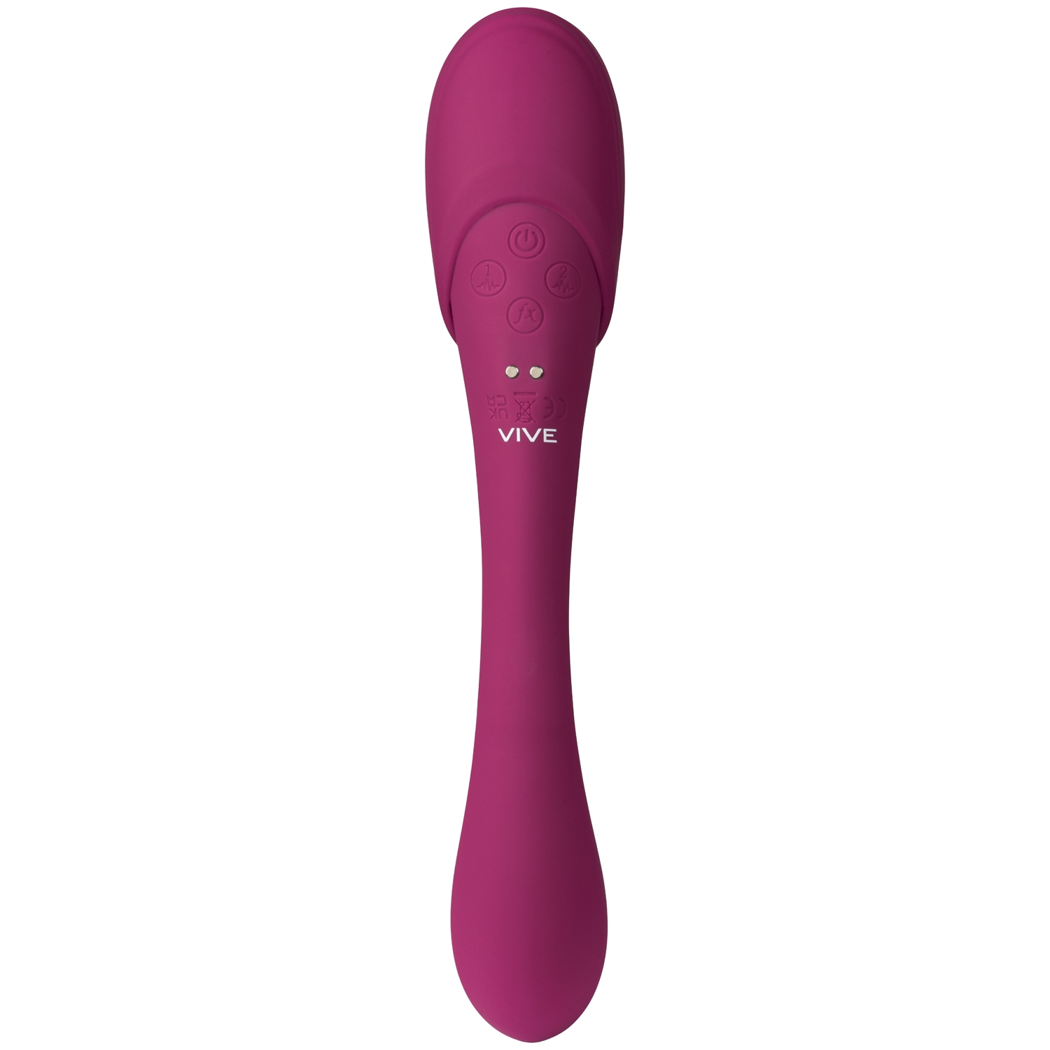 Vive Mirai Double Ended Pulse  Air Wave Vibrator - Pink