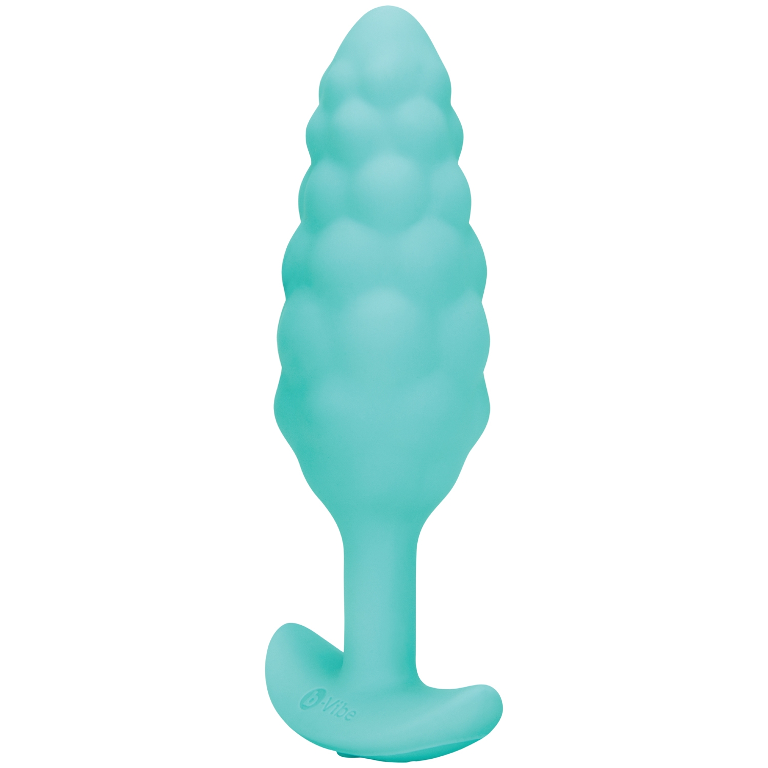 B-vibe Bump Tekstureret Vibrerende Anal Plug - Blue