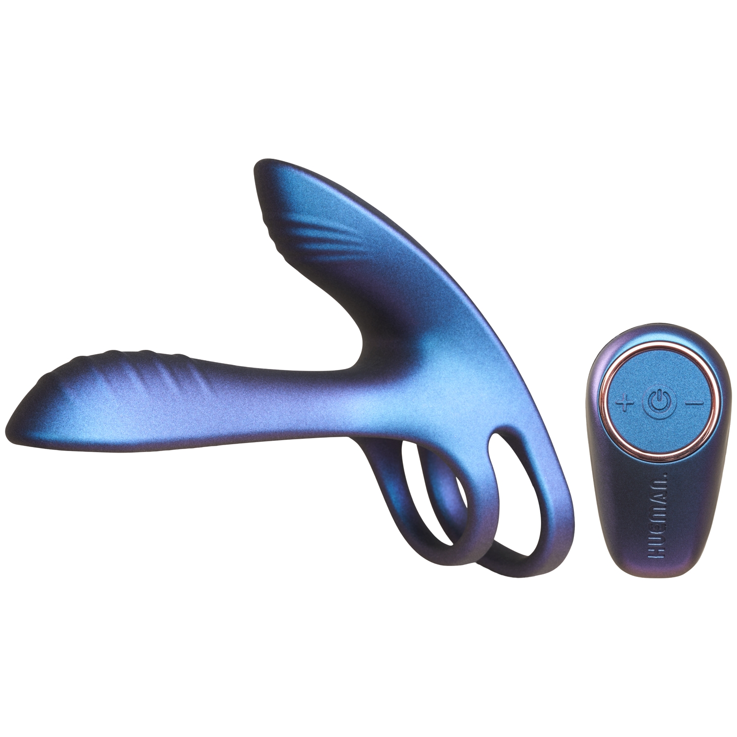 Hueman Infinity Ignite Vibrerende Penisring - Purple