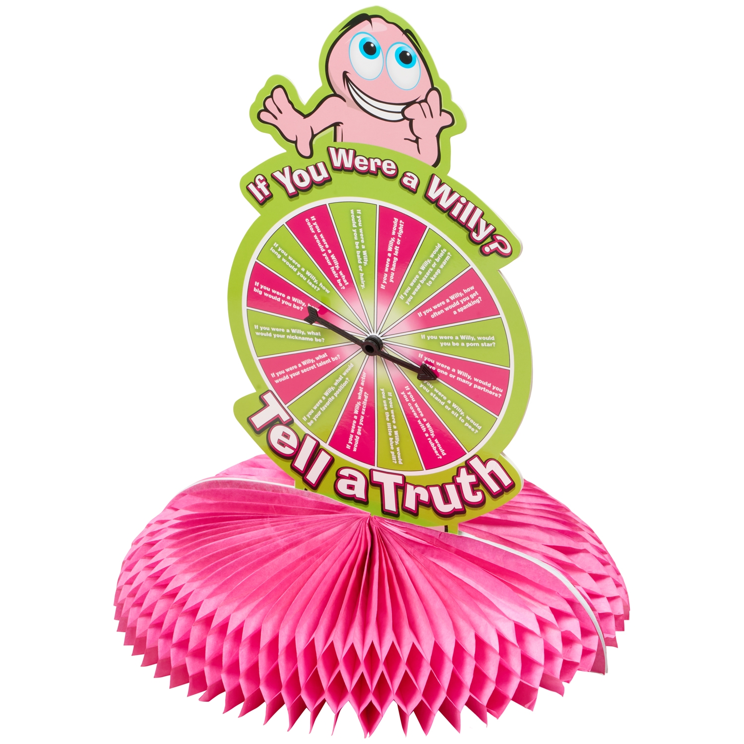 Wild Willyaposs Borddekoration - Pink