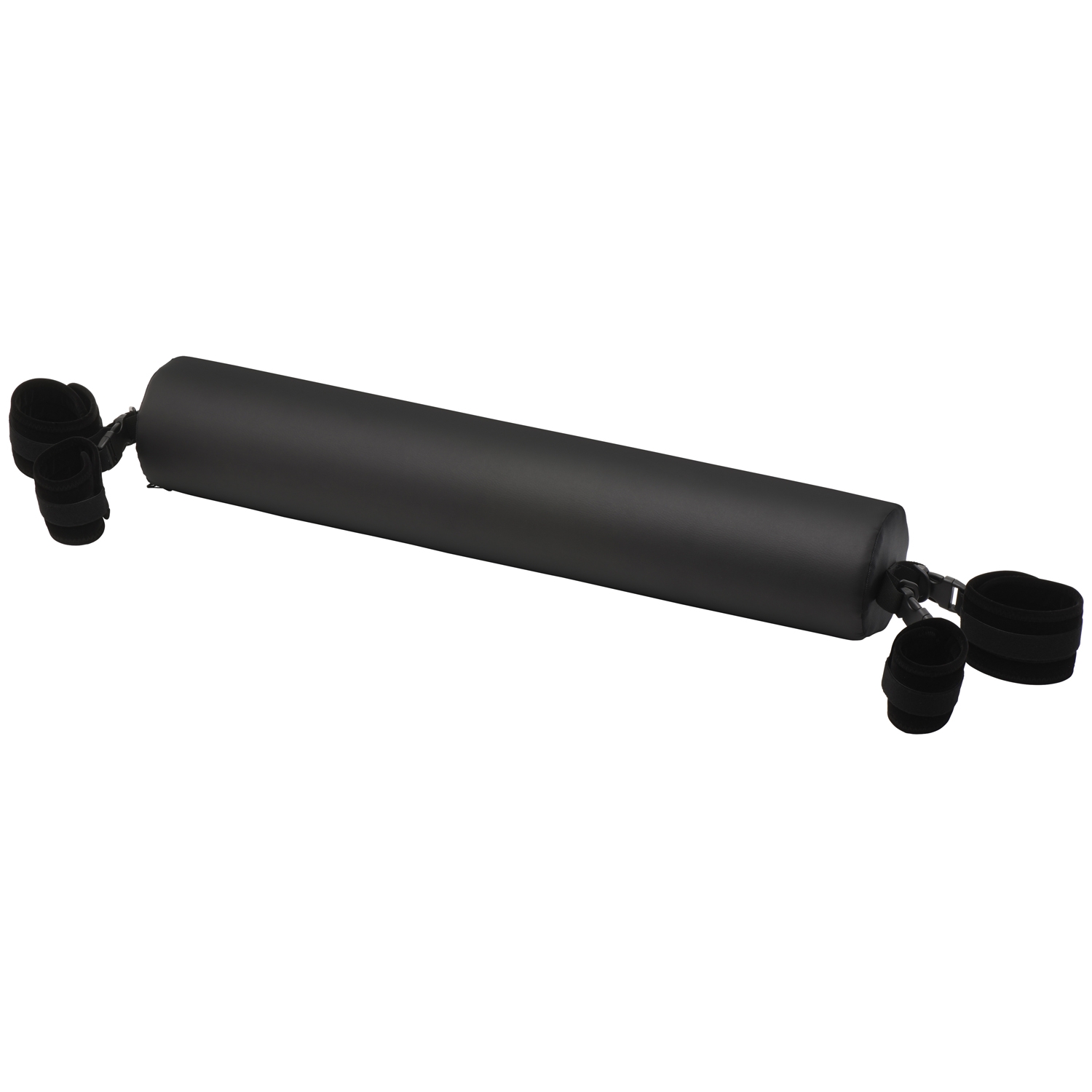 Bedroom Bliss Sex Spreader Polstret Stang Med Restraints - Black