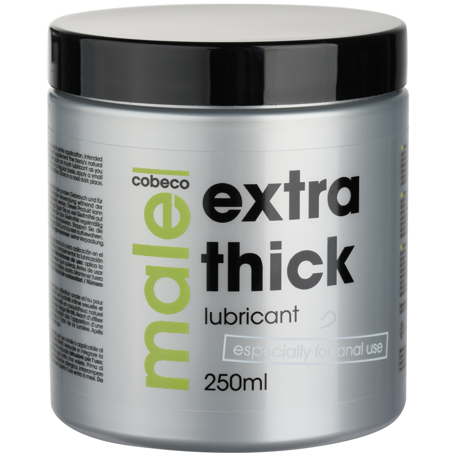 Male Cobeco Glidecreme Ekstra Tyk - Clear