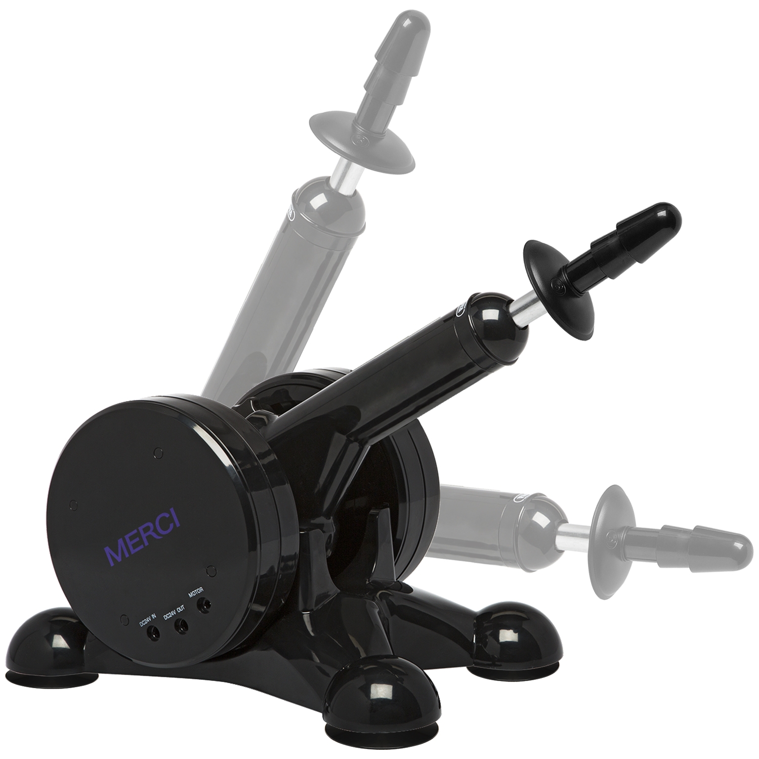 Doc Johnson Merci Power Banger Sexmaskine - Black