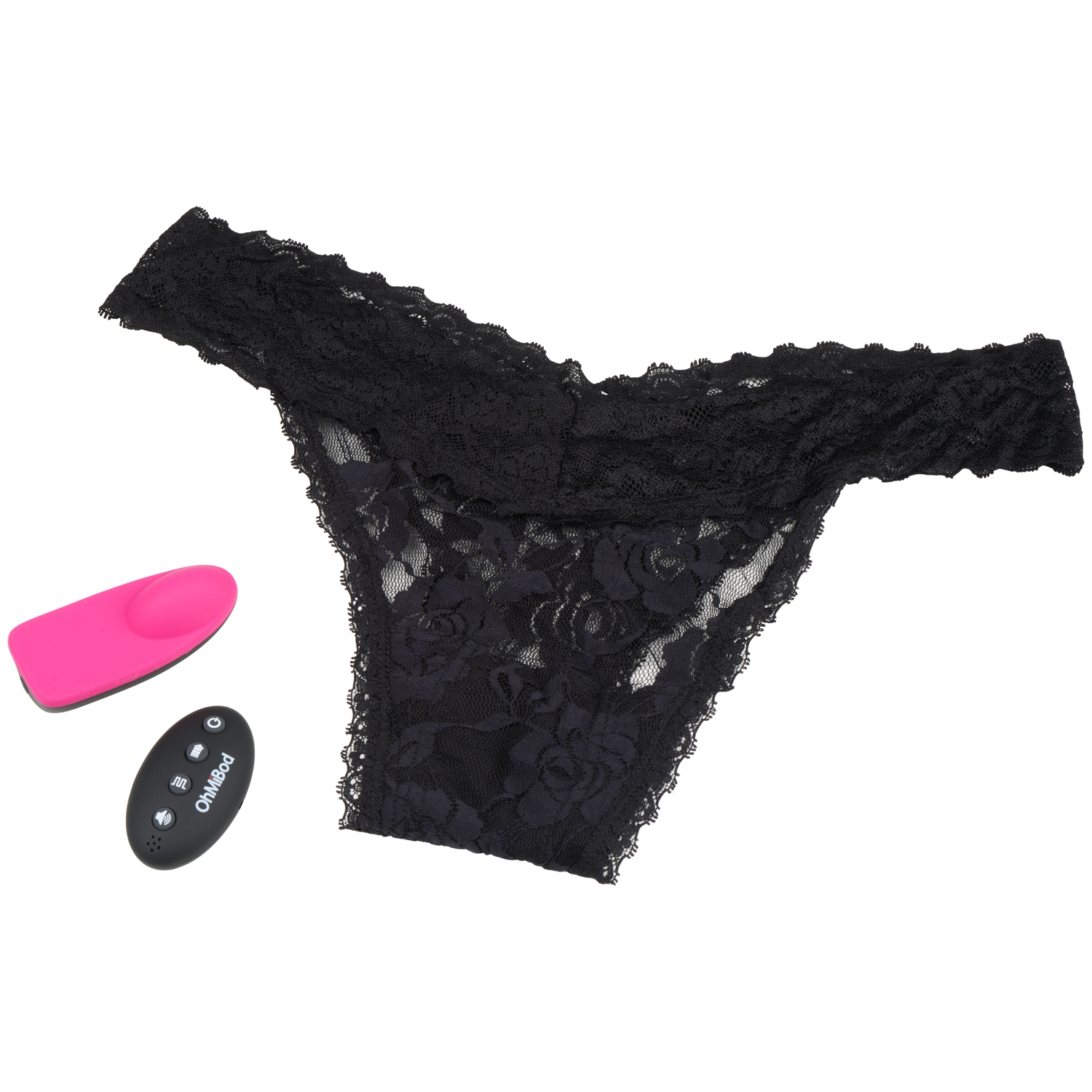 Ohmibod Club Vibe 3oh Trådløst Fjernbetjent Trusse- Og Vibratorsæt - Black - One Size