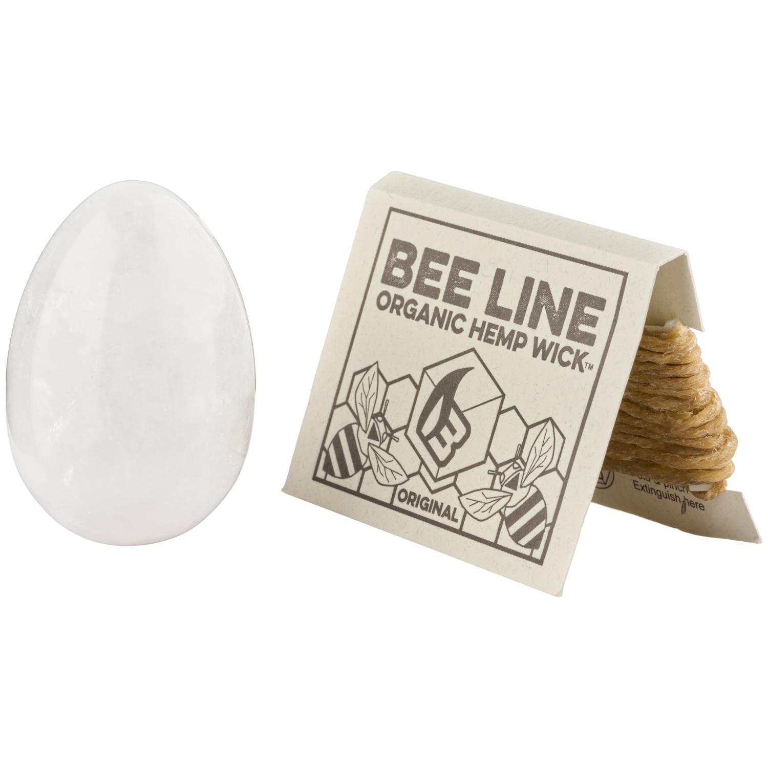 Chakrubs Yoni Egg Prism Clear Quartz - Clear